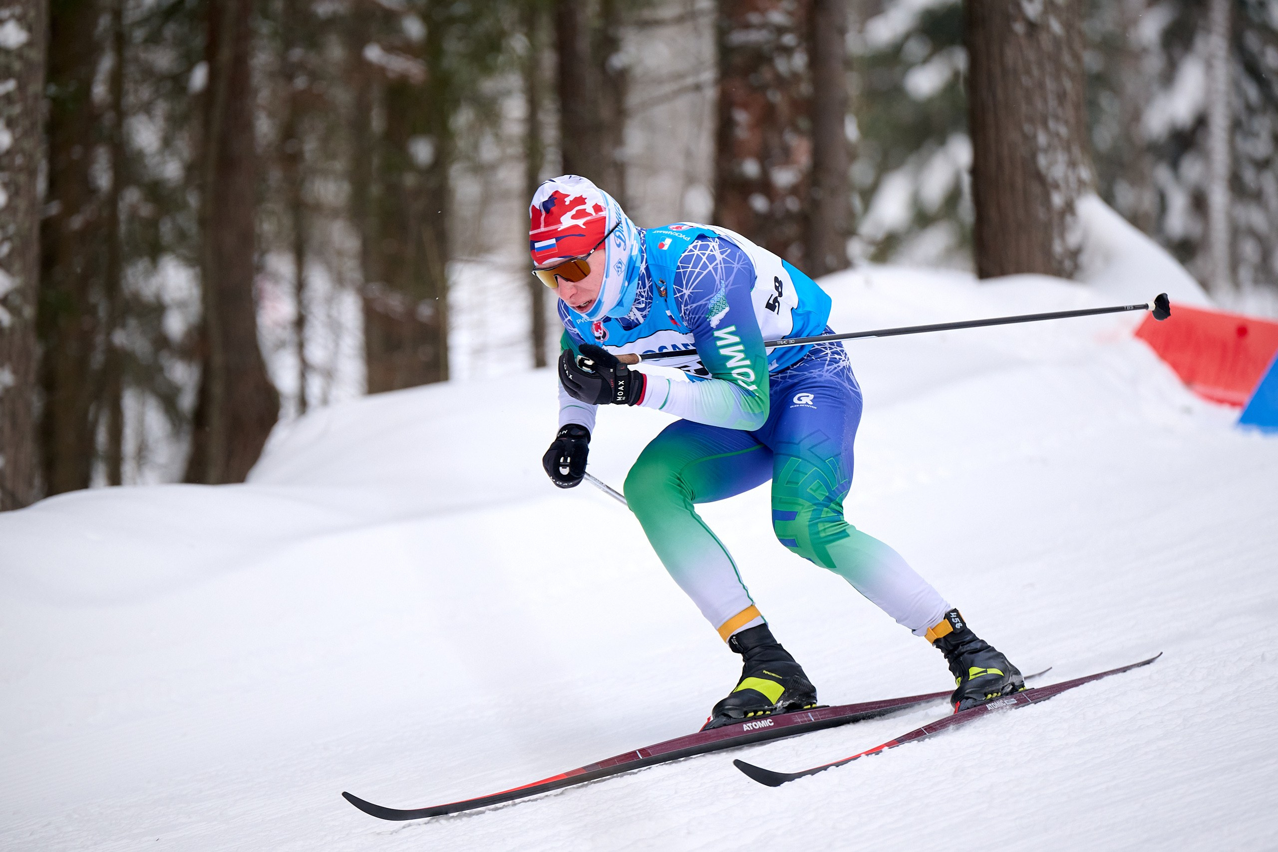 VI этап ФосАгро Кубка России по лыжным гонкам. Ижевск 25.01.2025 и 26.01.2025. Спортивный репортажный фотограф в Ижевске Сергей Мерзляков