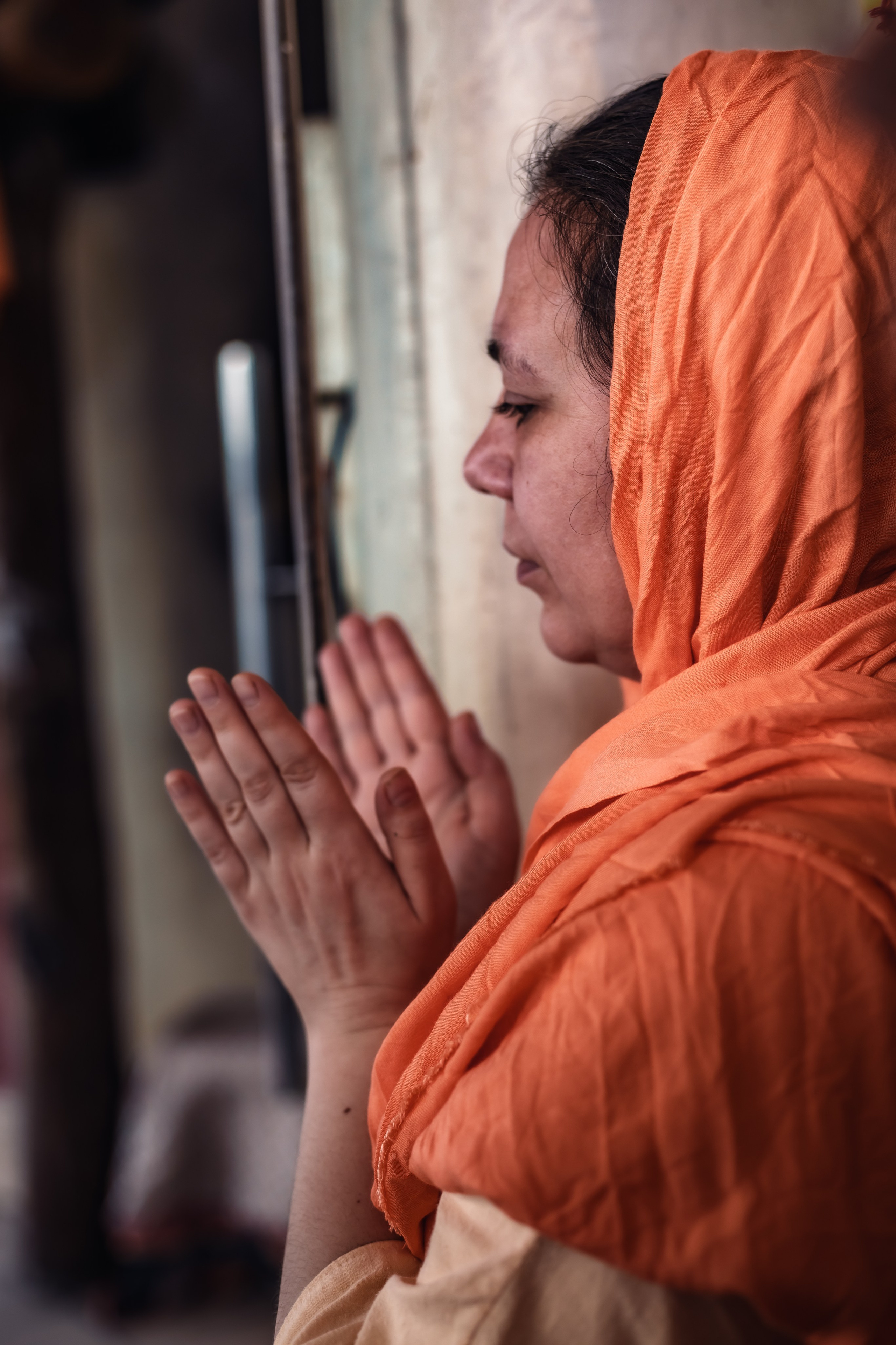Abhisheka Devraha Baba on Sri Devdas ji maharaj bd. Mariam Bagdasaryan