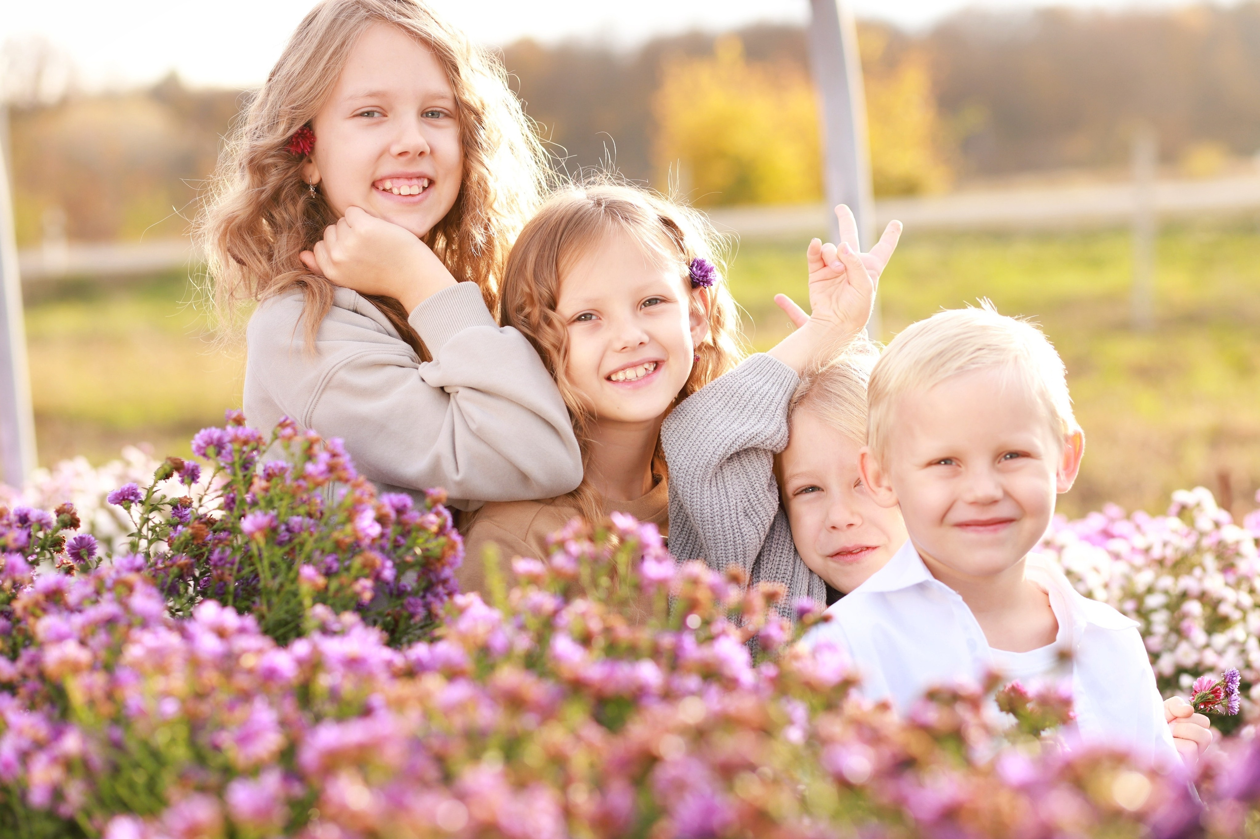 Цветочные истории. Детский взгляд с Ольгой Мязиной / Детский фотограф / г. Майкоп / ЮФО