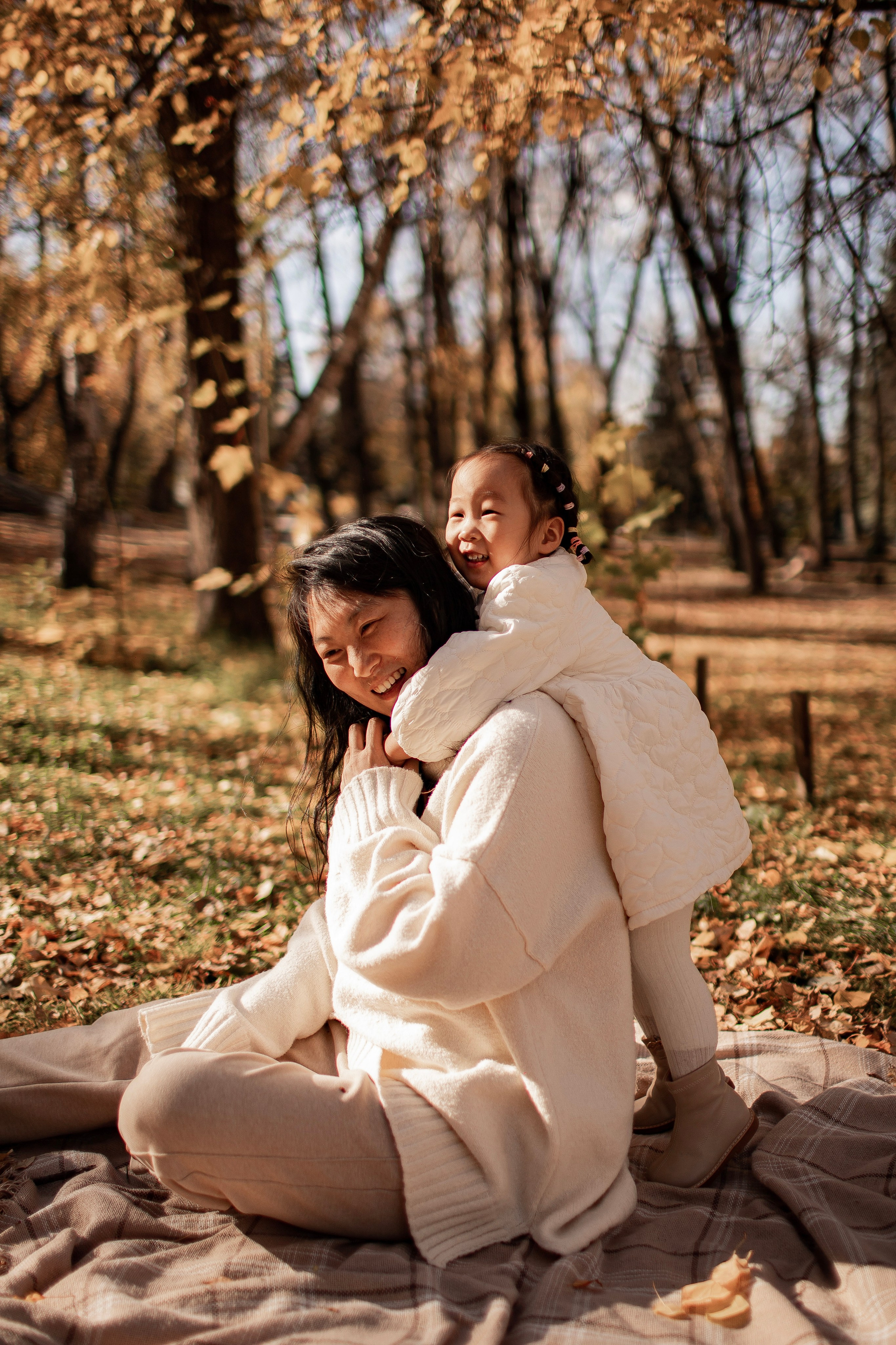 Осень в Харитоновском парке. Семейная съемка — это красивый способ признаться своей семье в любви