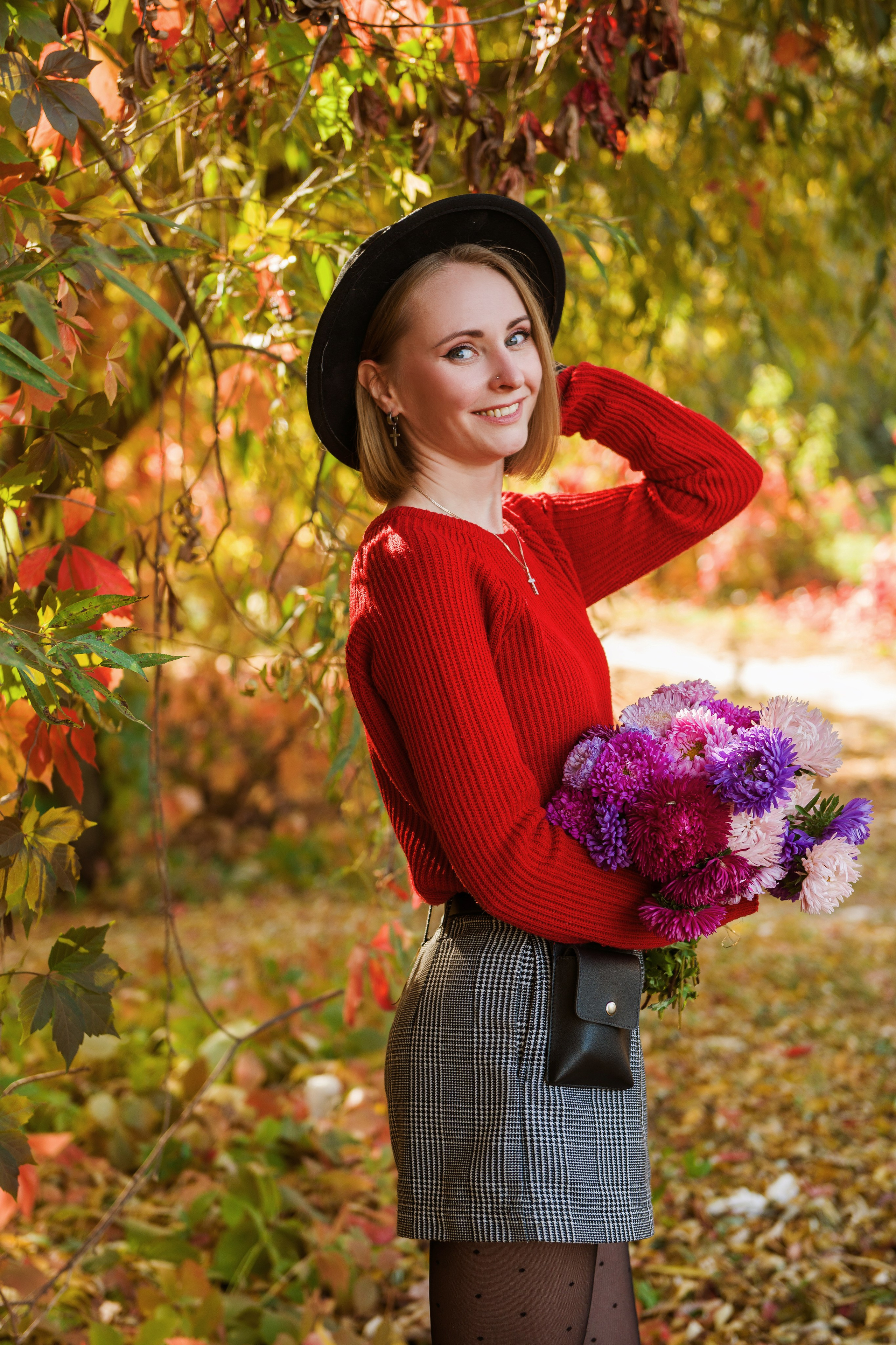 Прогулка с лисой. Фотограф Кристина Гришина Рязань