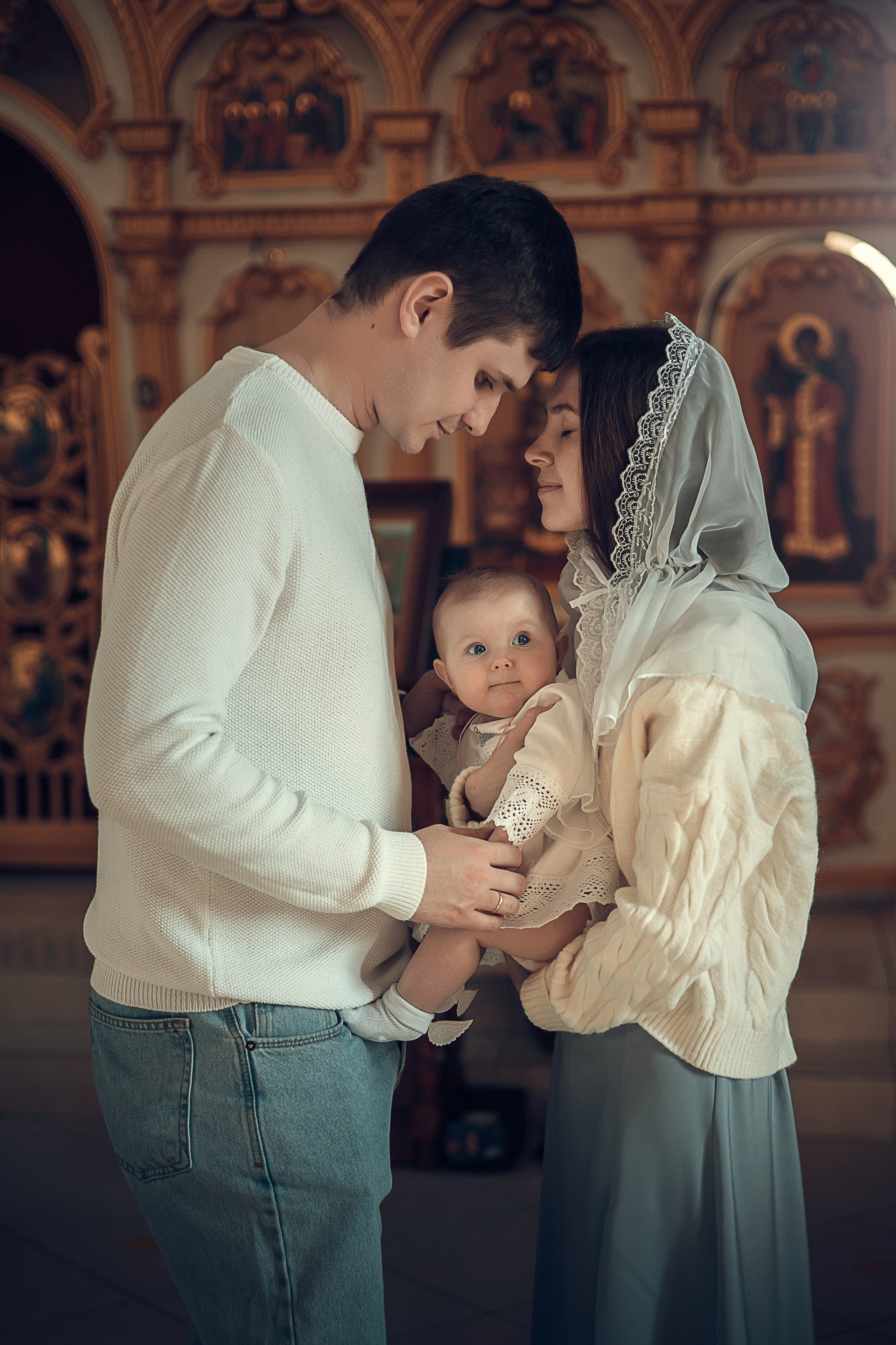 Крещение малышки. Семейный и детский фотограф в Ярославле Виктория Макаренко