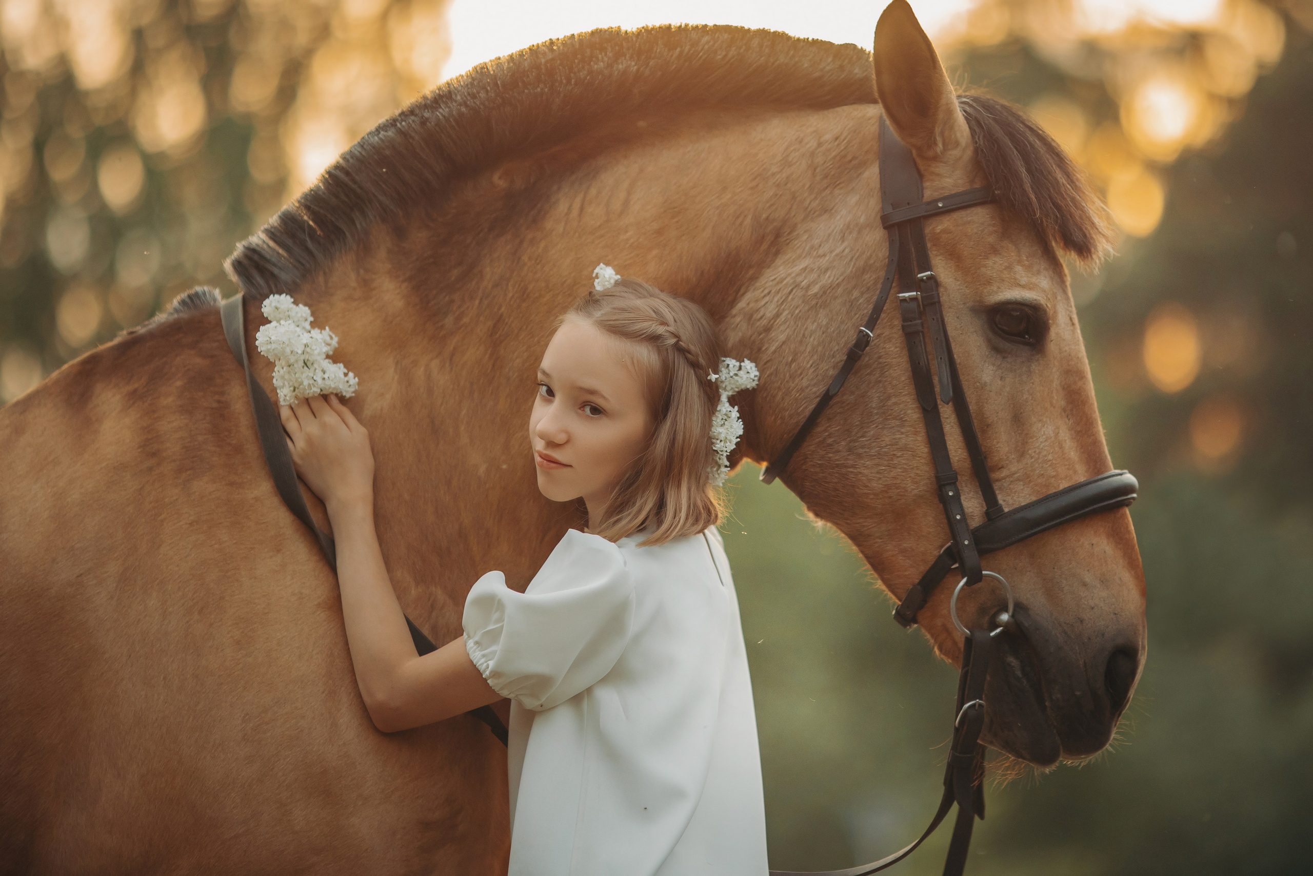 Даша и Ева. Анна Молчанова конный фотограф в Тюмени | фотосессии с лошадьми Тюмень