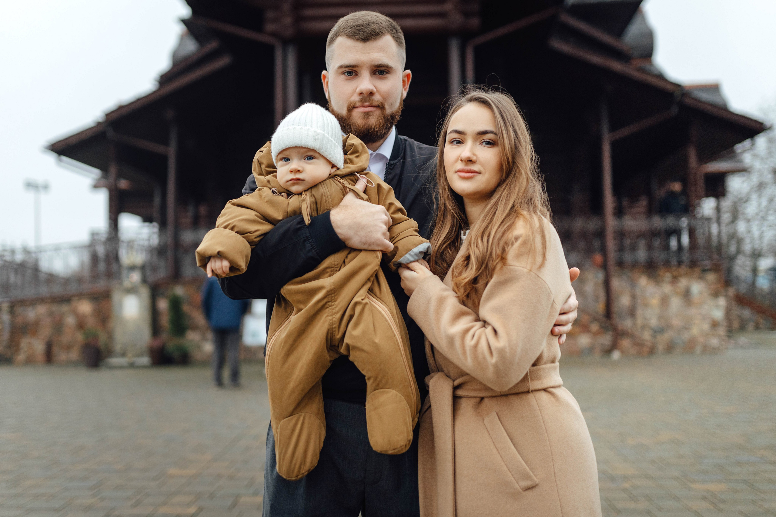 Крещение Демида, храм Святой Троицы, декабрь 2025