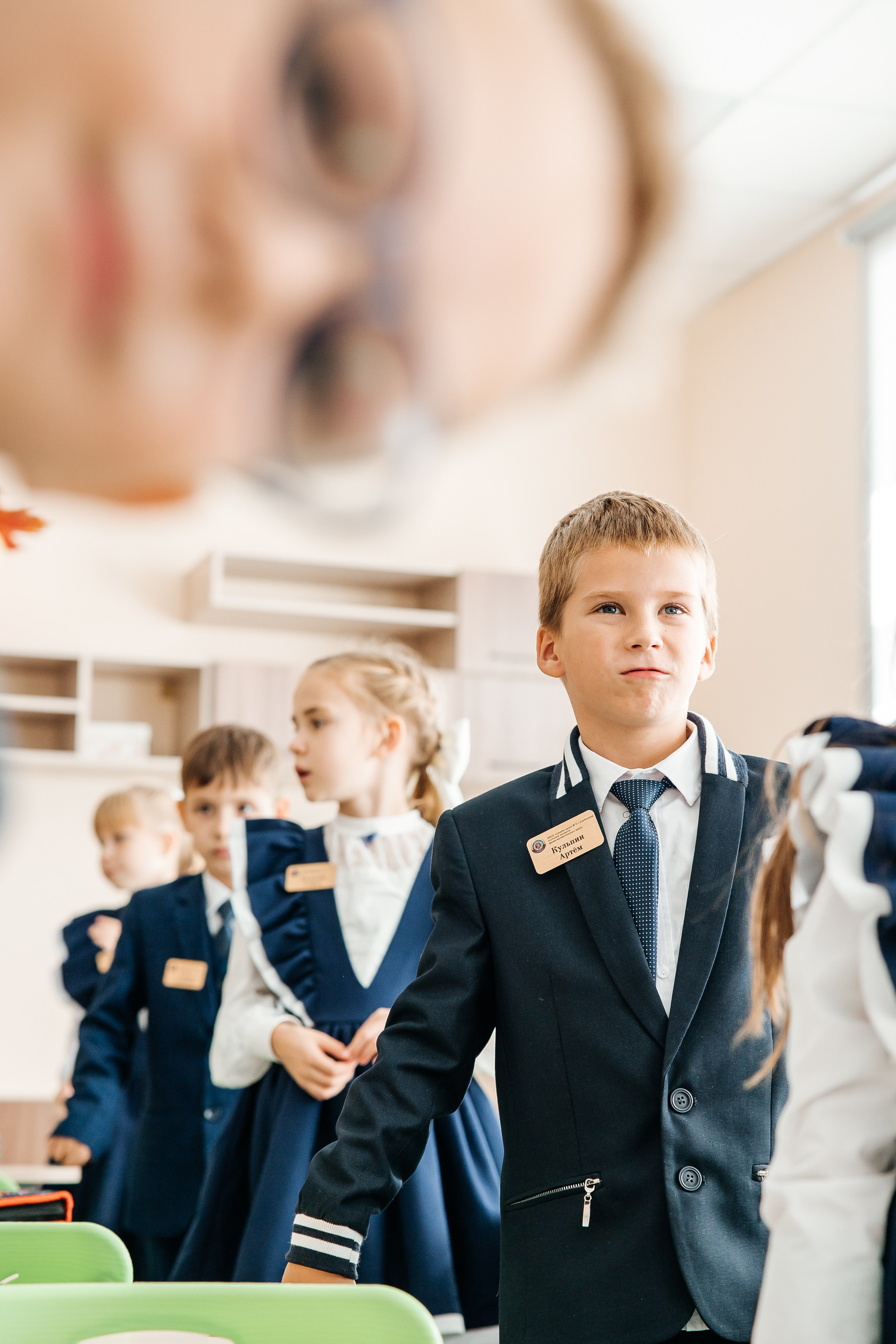 В первый раз в первый класс. Школьные съемки. Wedding, romantic photo, family holidays. Workshops