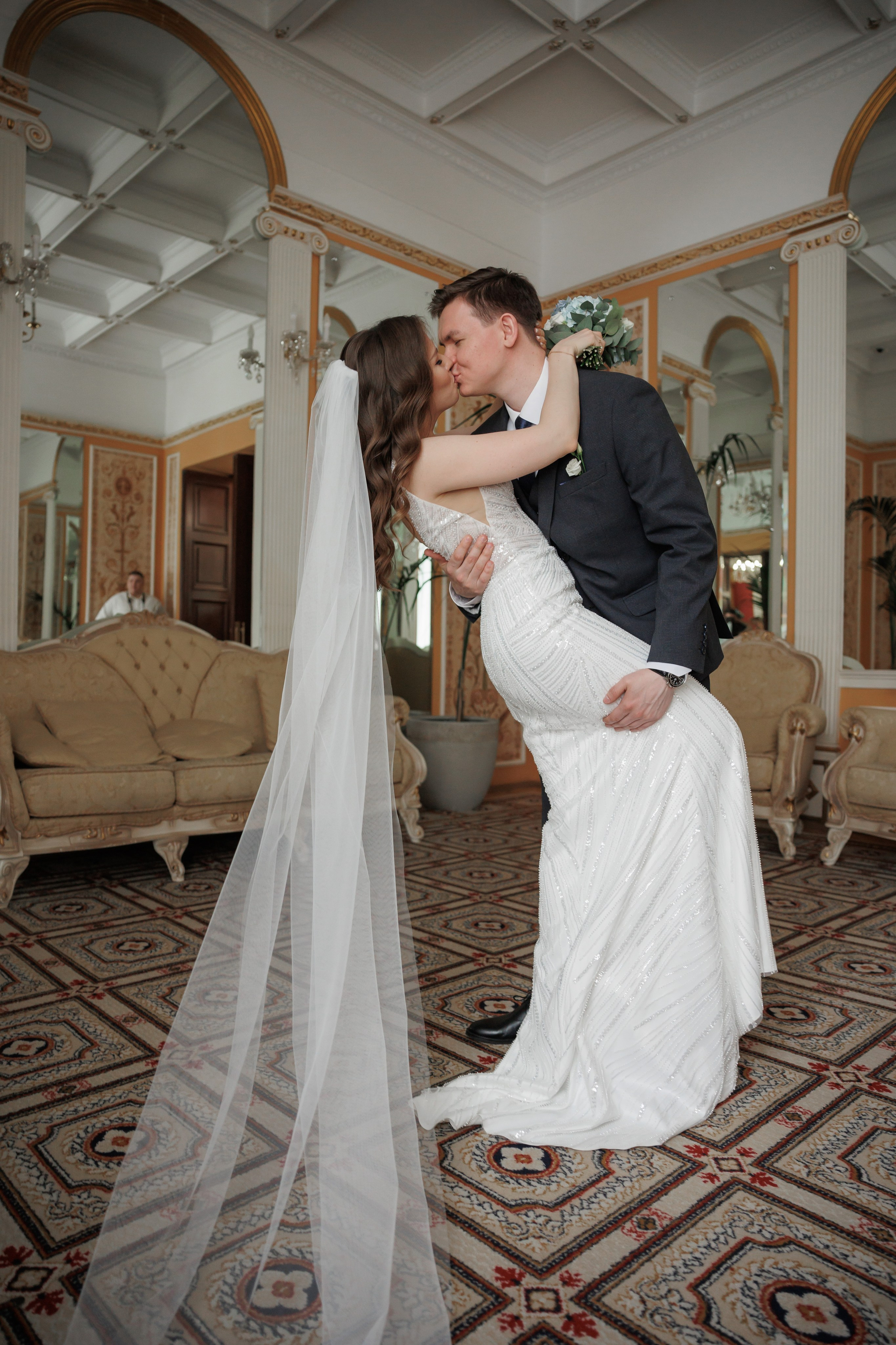 Даша и Дима, Грибоедовский ЗАГС. Свадебный и репортажный фотограф (Москва, Королев и другие)