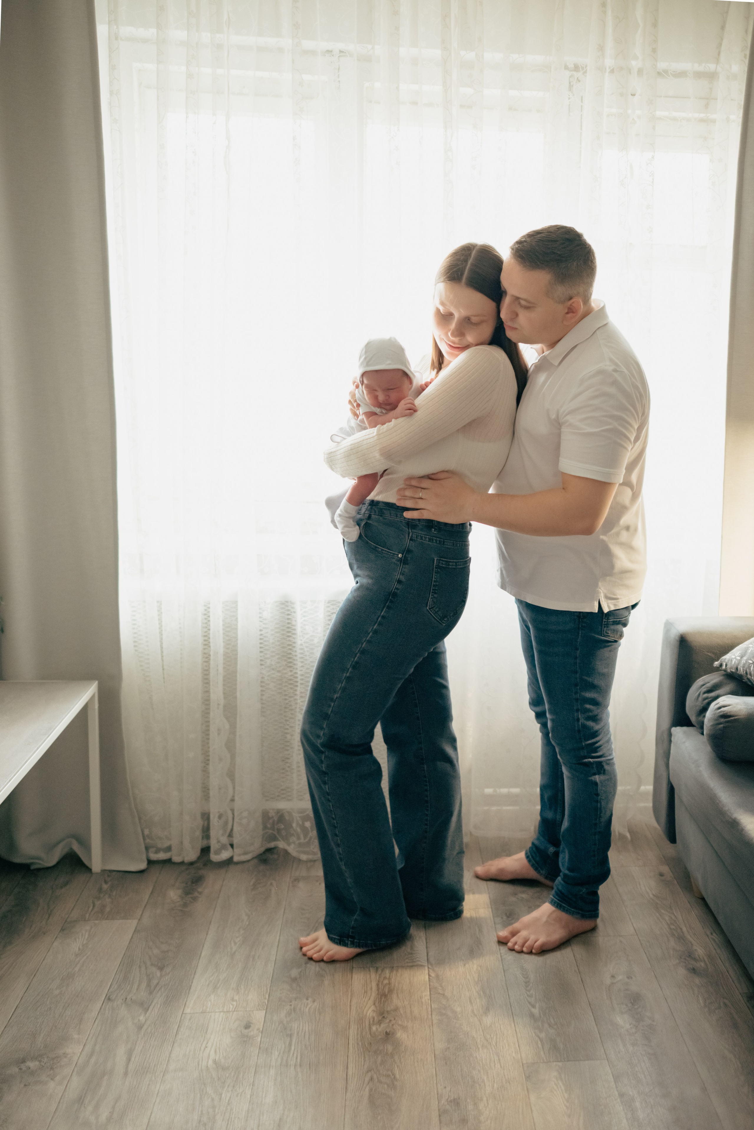 Домашняя фотоистория. Кира. Фотограф новорожденных в Норильске Виктория Шагалиева