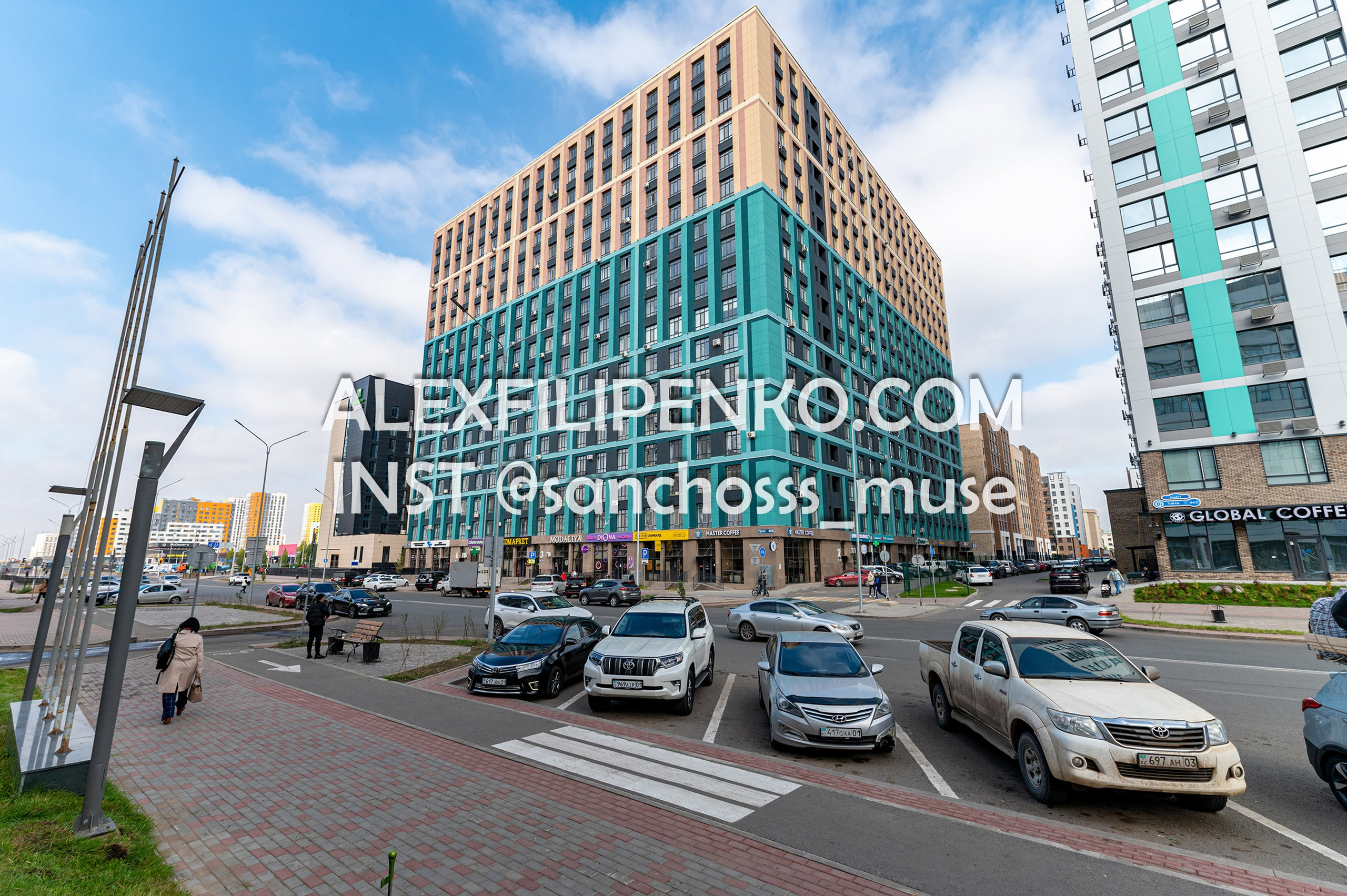 ЖК Parasat. Фотограф интерьера недвижимости и архитектуры в Астане