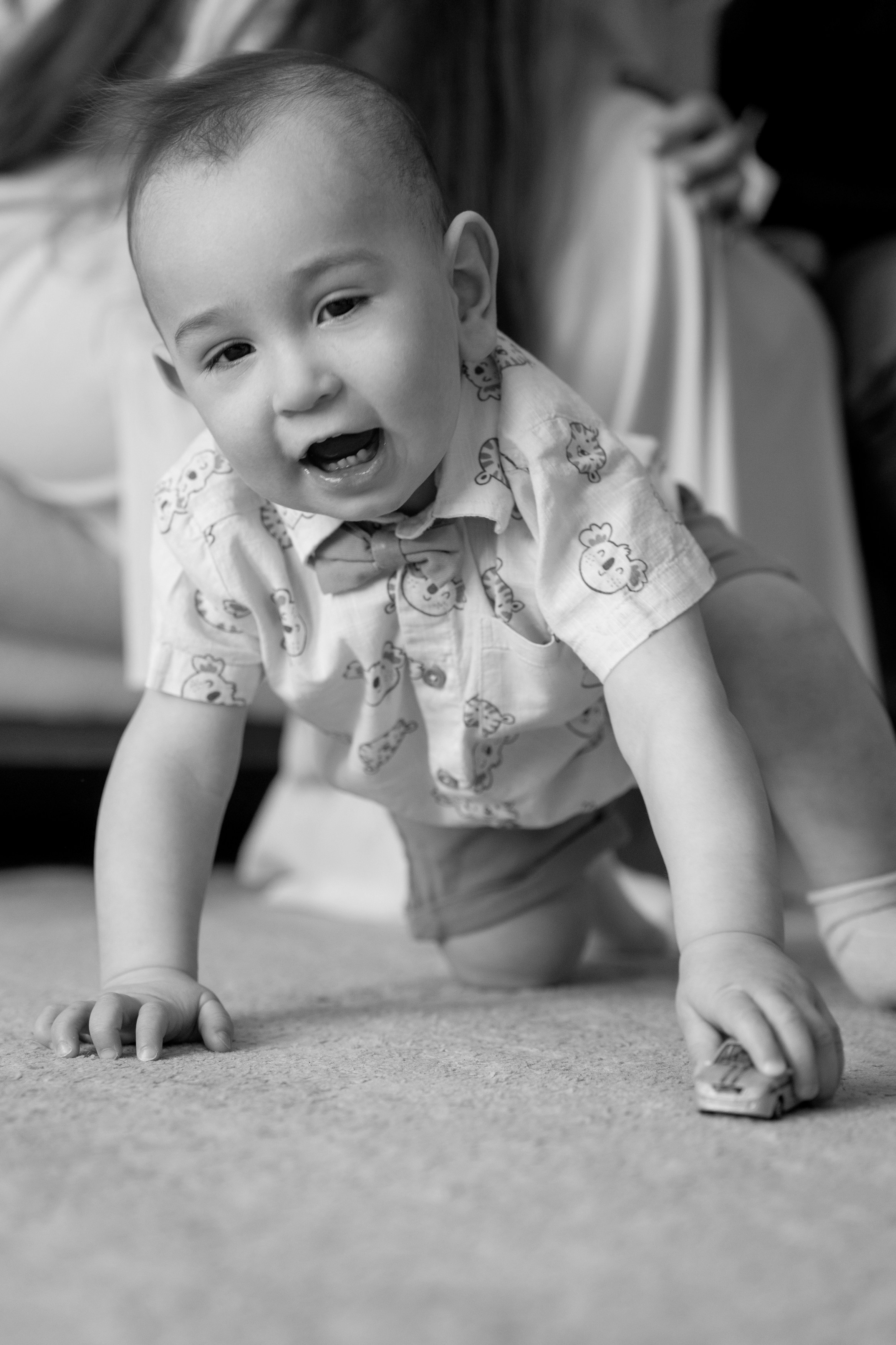 Семейная фотосессия в студии. Портретный фотограф Олеся Владимирова в Москве