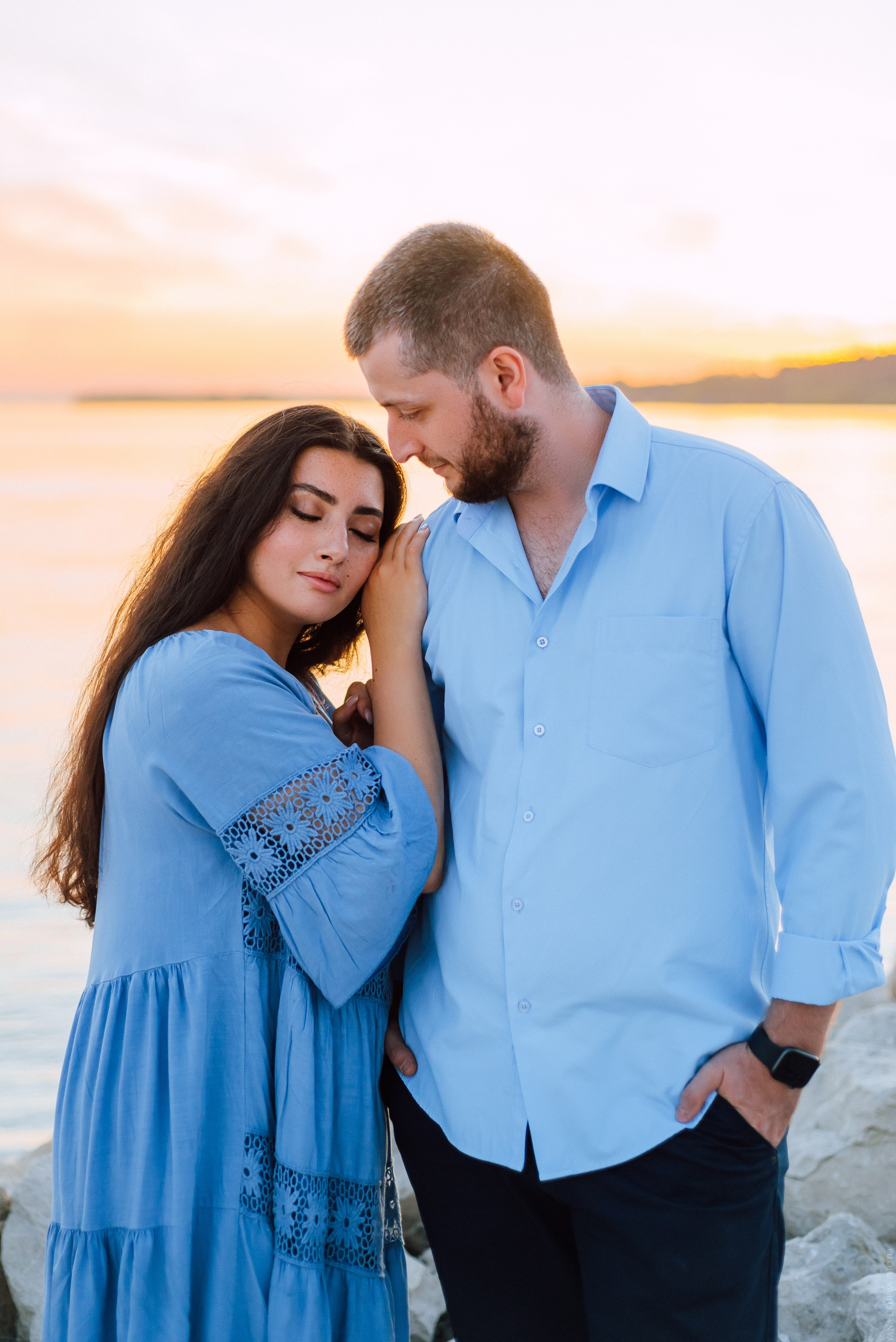 Семейный вечер на пляже. Свадебный и контент- фотограф в Тольятти, Самаре, Москве Яна Уруева