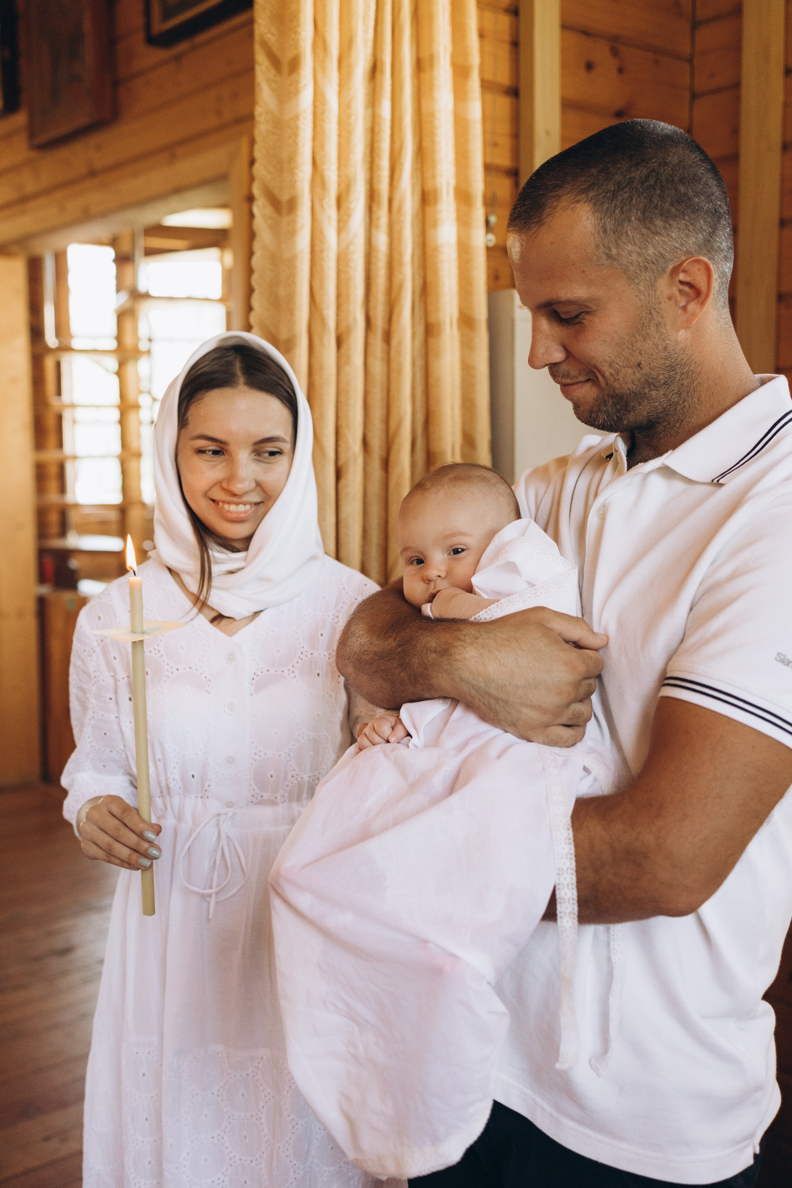 Крещение Егора. Семейный фотограф в Москве Виктория Ястребинская