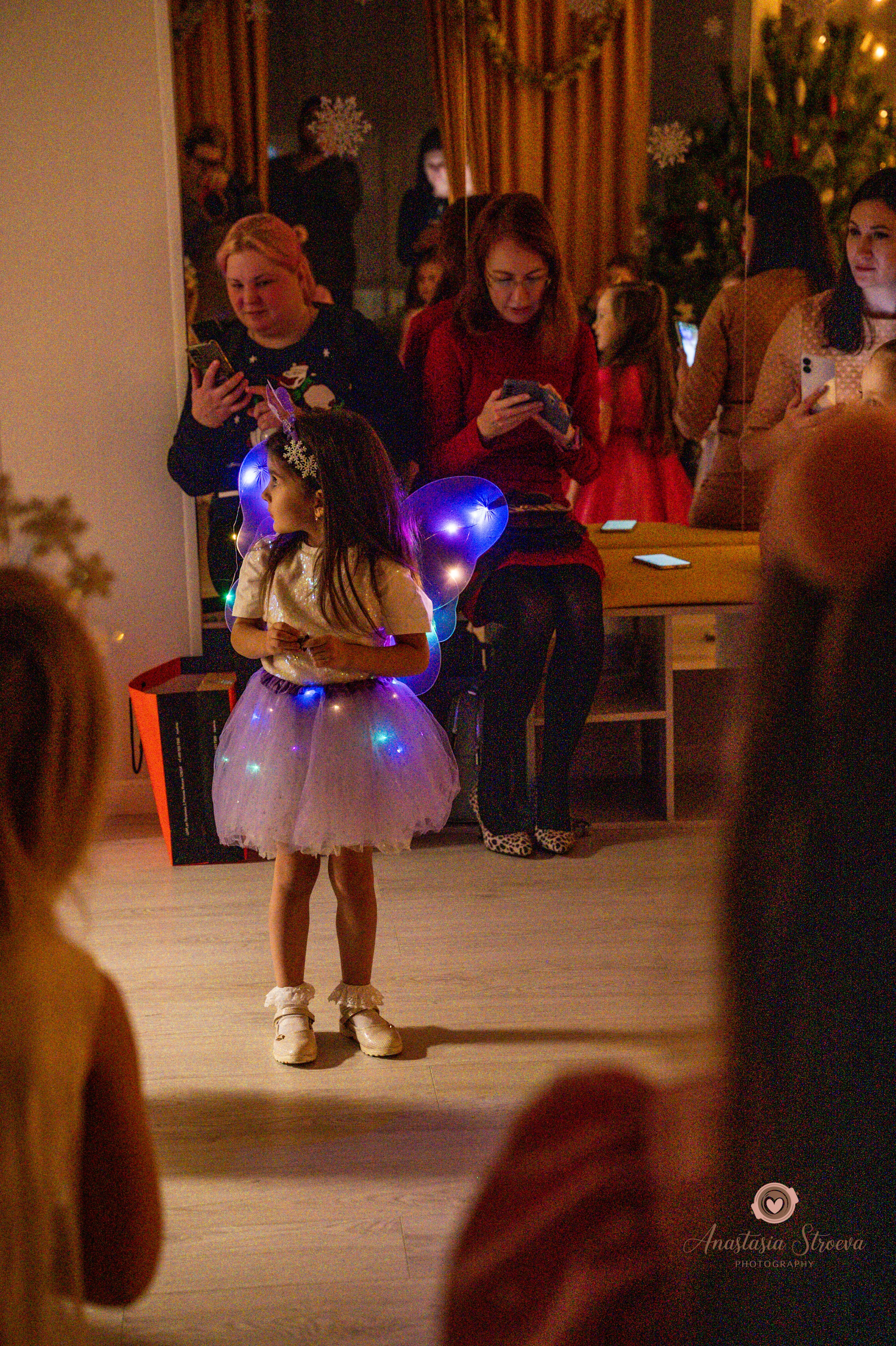 Новый год в танцах. Семейный и детский фотограф в Королеве, Москве и Московской области Строева Анастасия