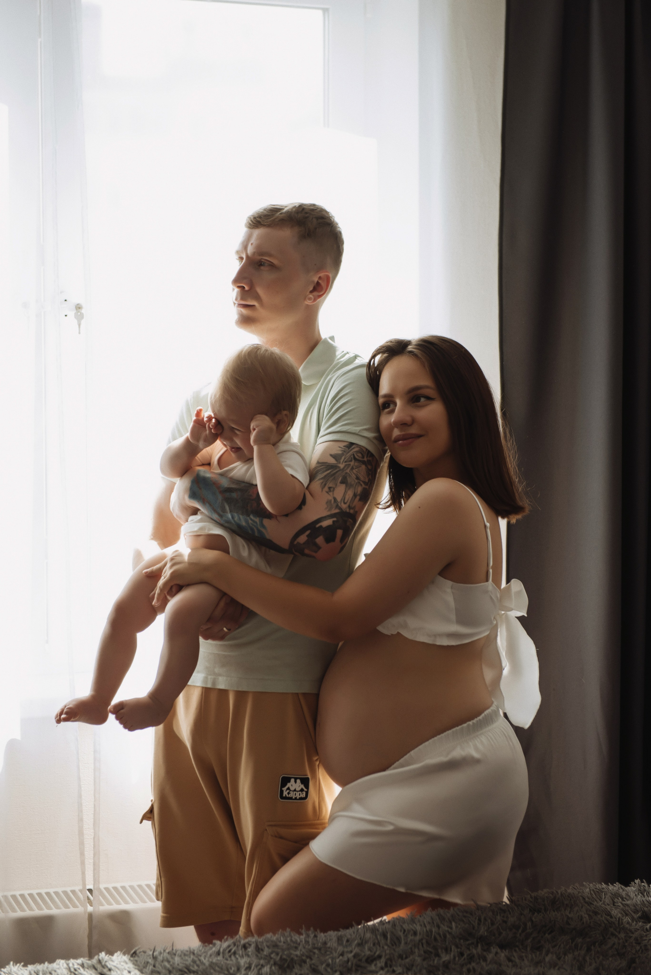 Лев, Ксения, и маленькая Милана. Свадебный, портретный, фотограф беременности в Нижнем Новгороде Алина Зиновьева