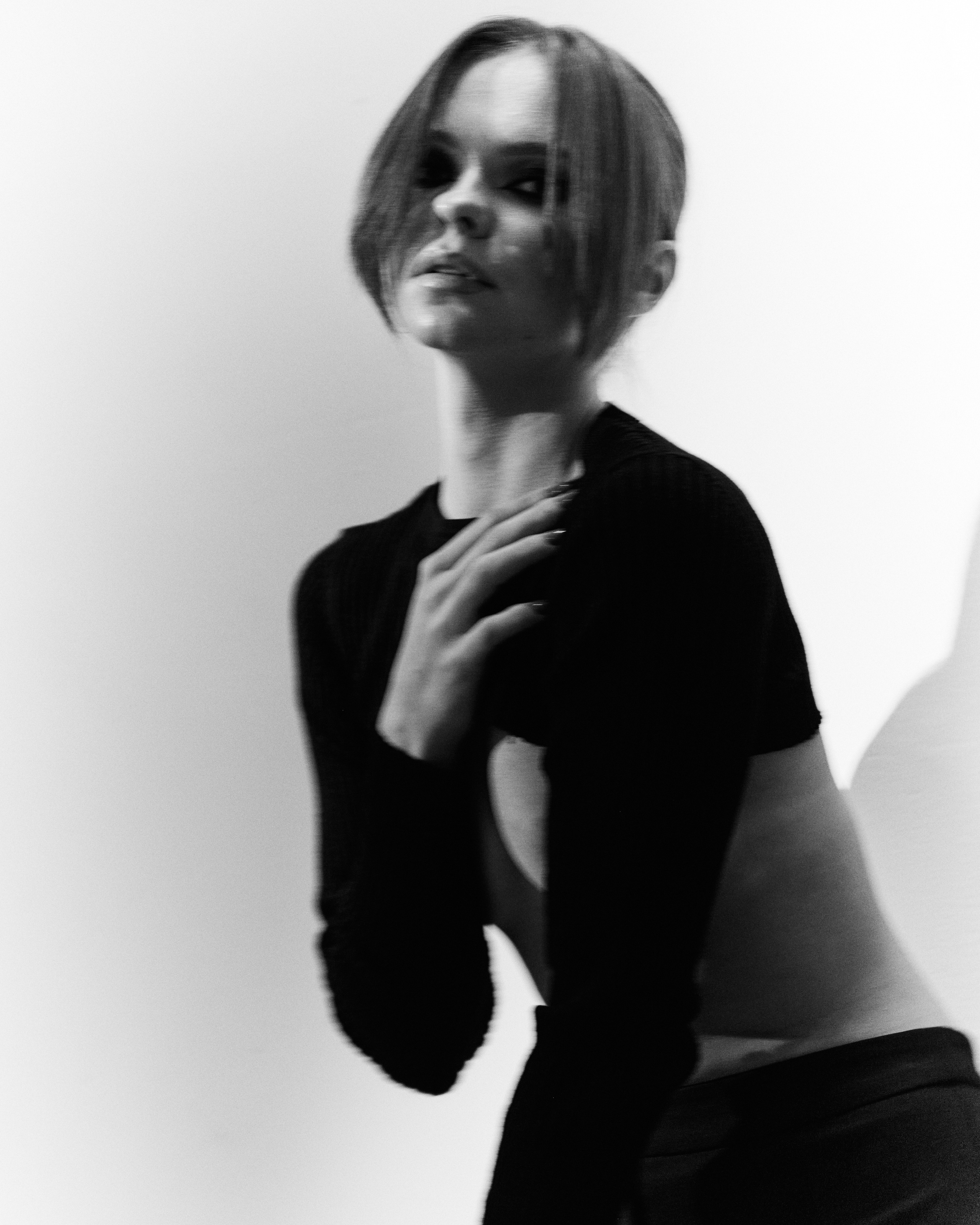 Black and white. Z H U R A V L E V