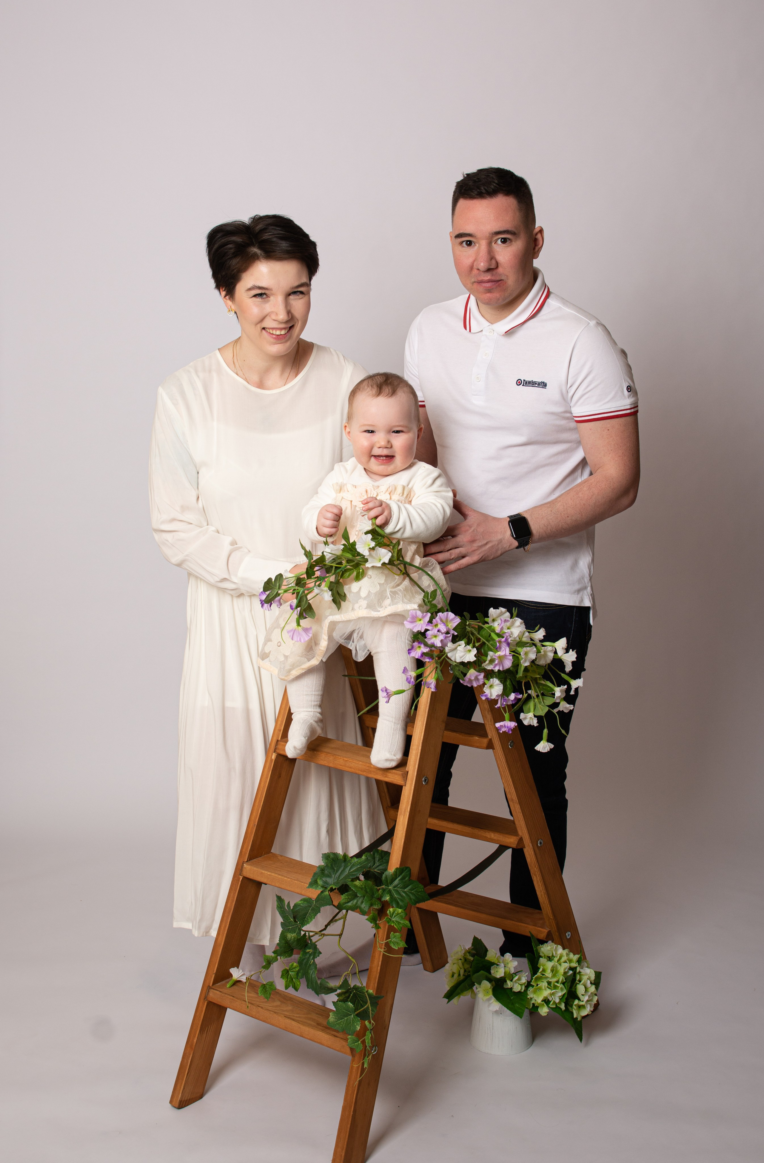 Рената, Дамир и Анастасия. Годовасие в стиле минимализма. Фотосессия беременности — Крылова Натали — Москва