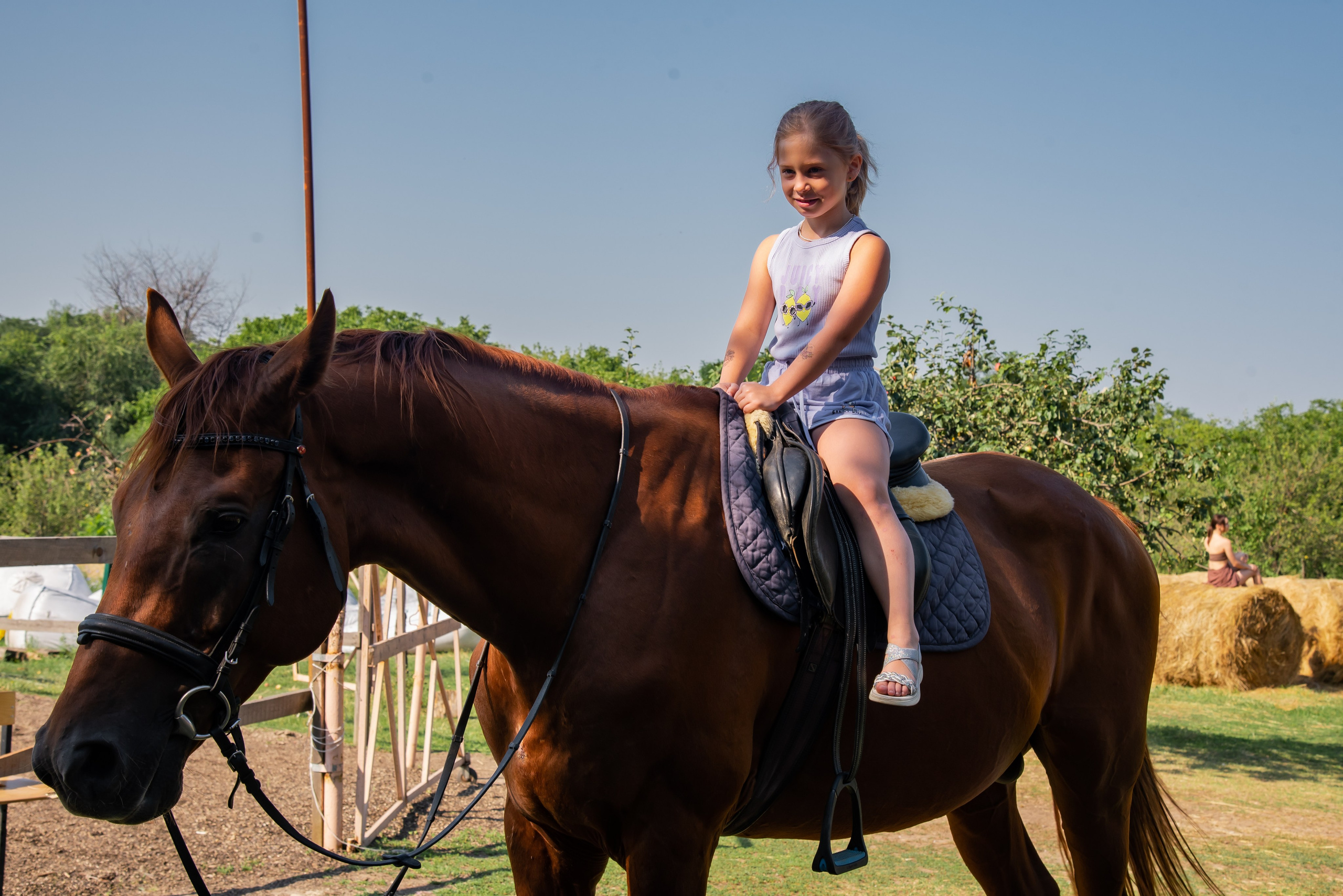 Конная прогулка. Фотограф Галина Нестерова