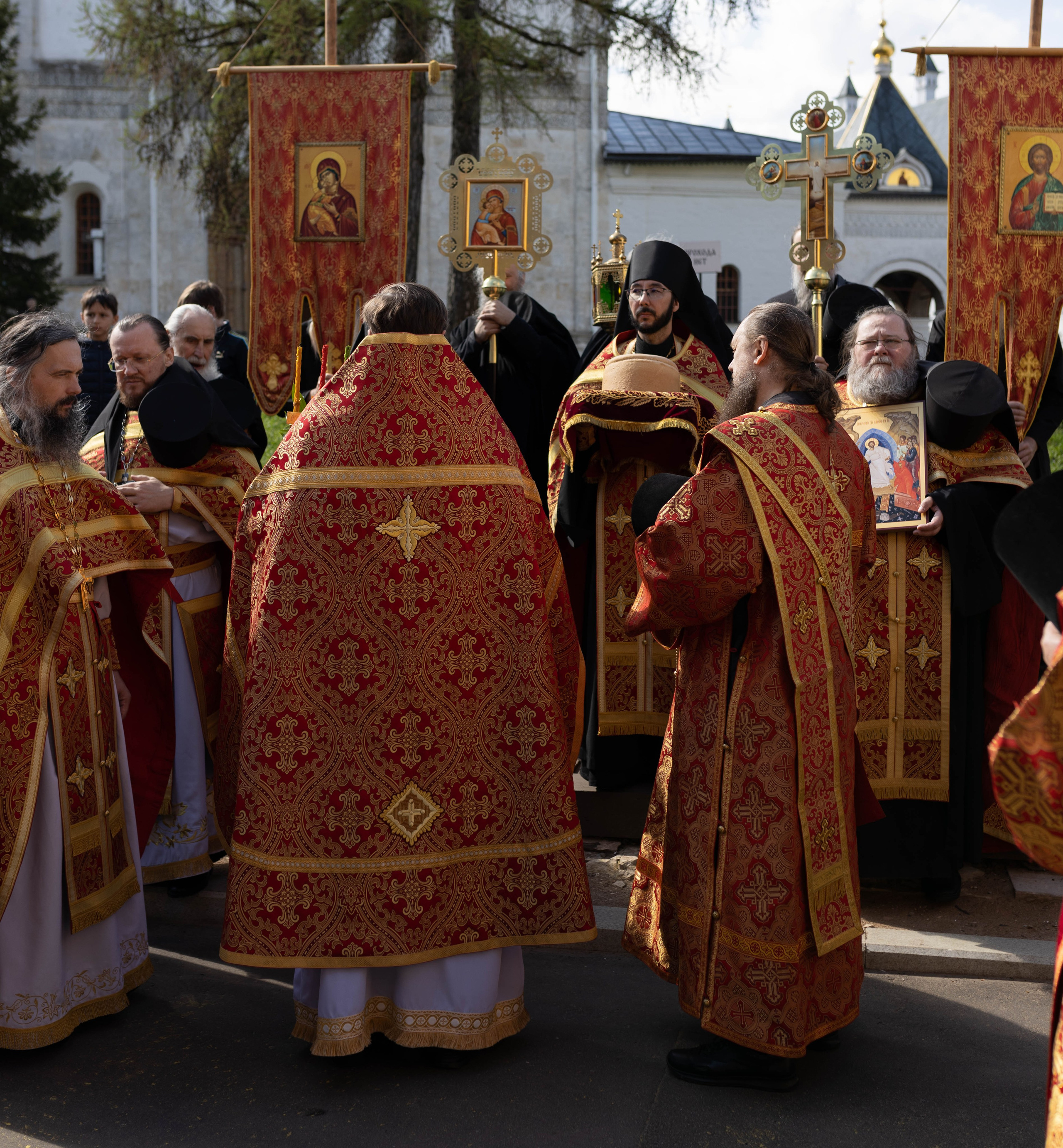 Крестный ход. Саввино-Сторожевский Монастырь. Звенигород. Артеменкова Анна Фотограф