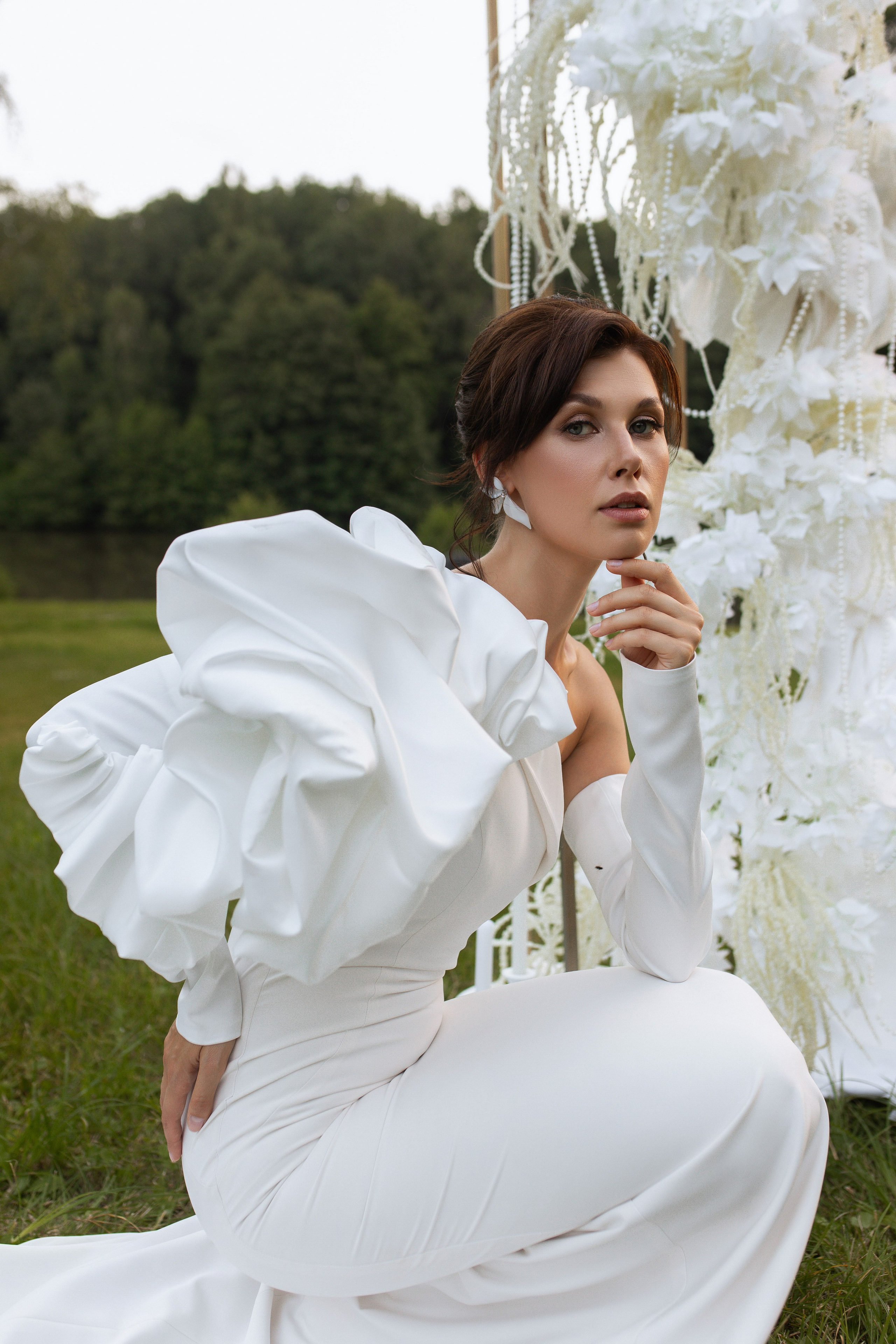 Нежная прогулка за городом. Свадебный фотограф Елена Рубцова