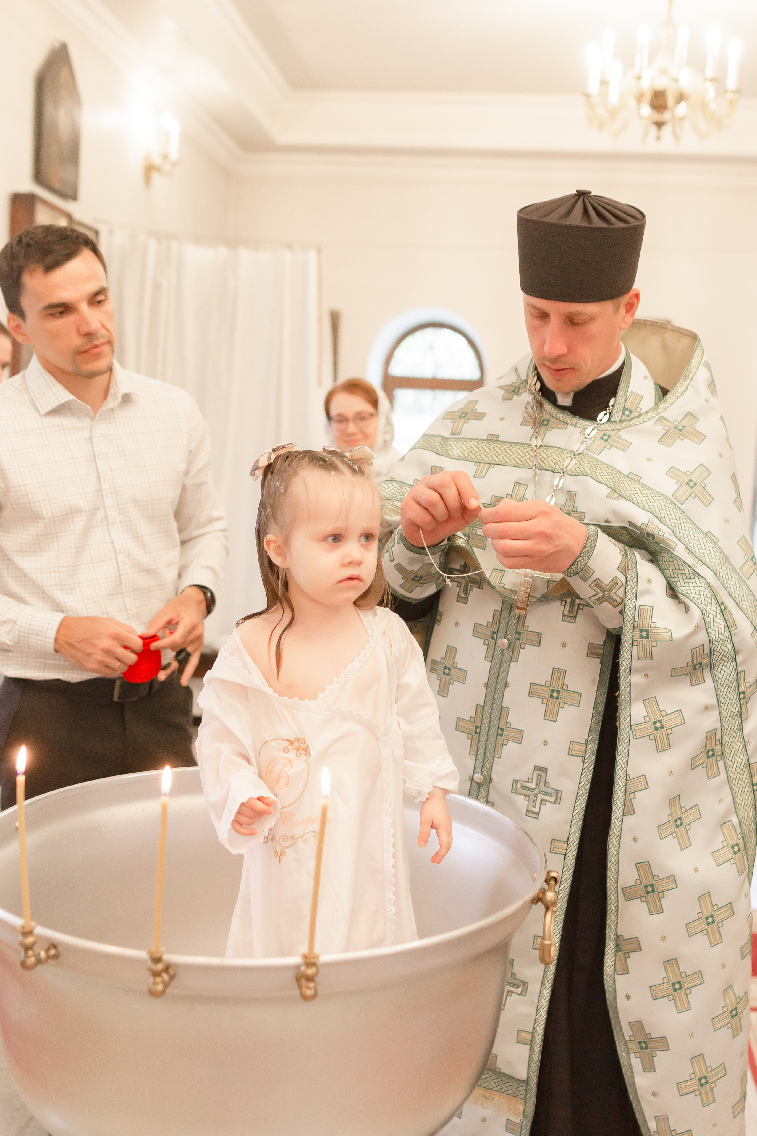 Крещение малышей. Фотограф Новорожденных и беременности г. Тюмень