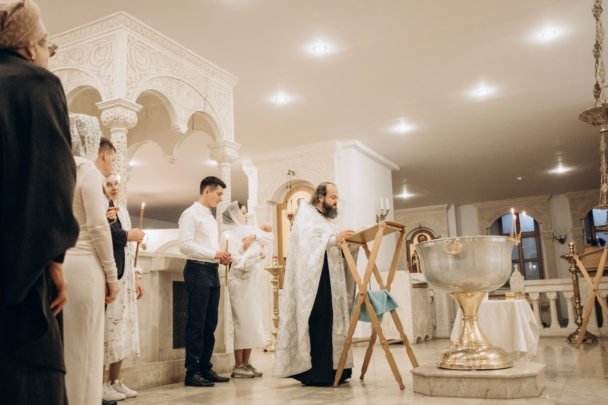 Крещение в Соборе Георгия Победоносца. Главная