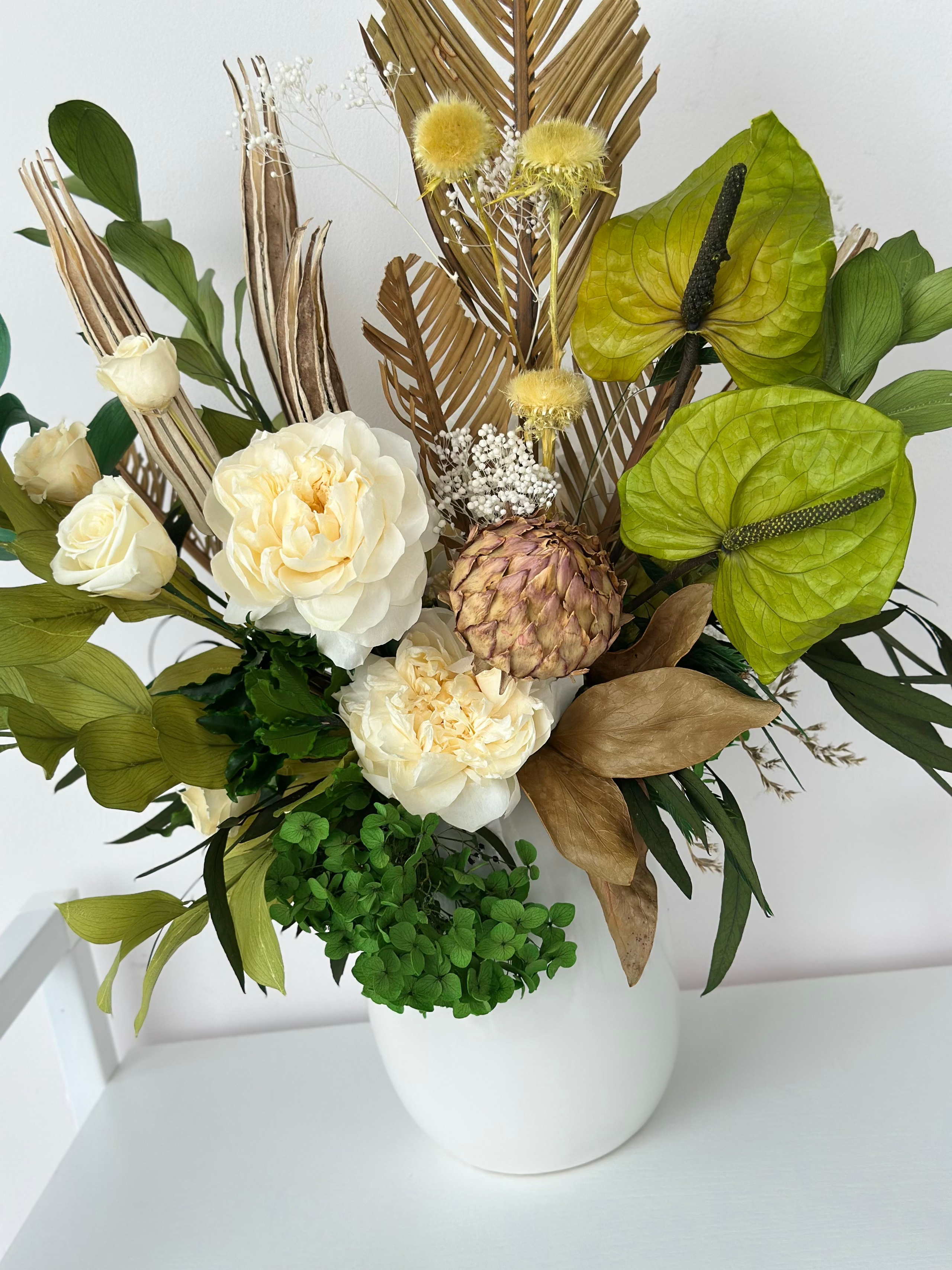 В наличии. Стабилизированные цветы Букеты Москва