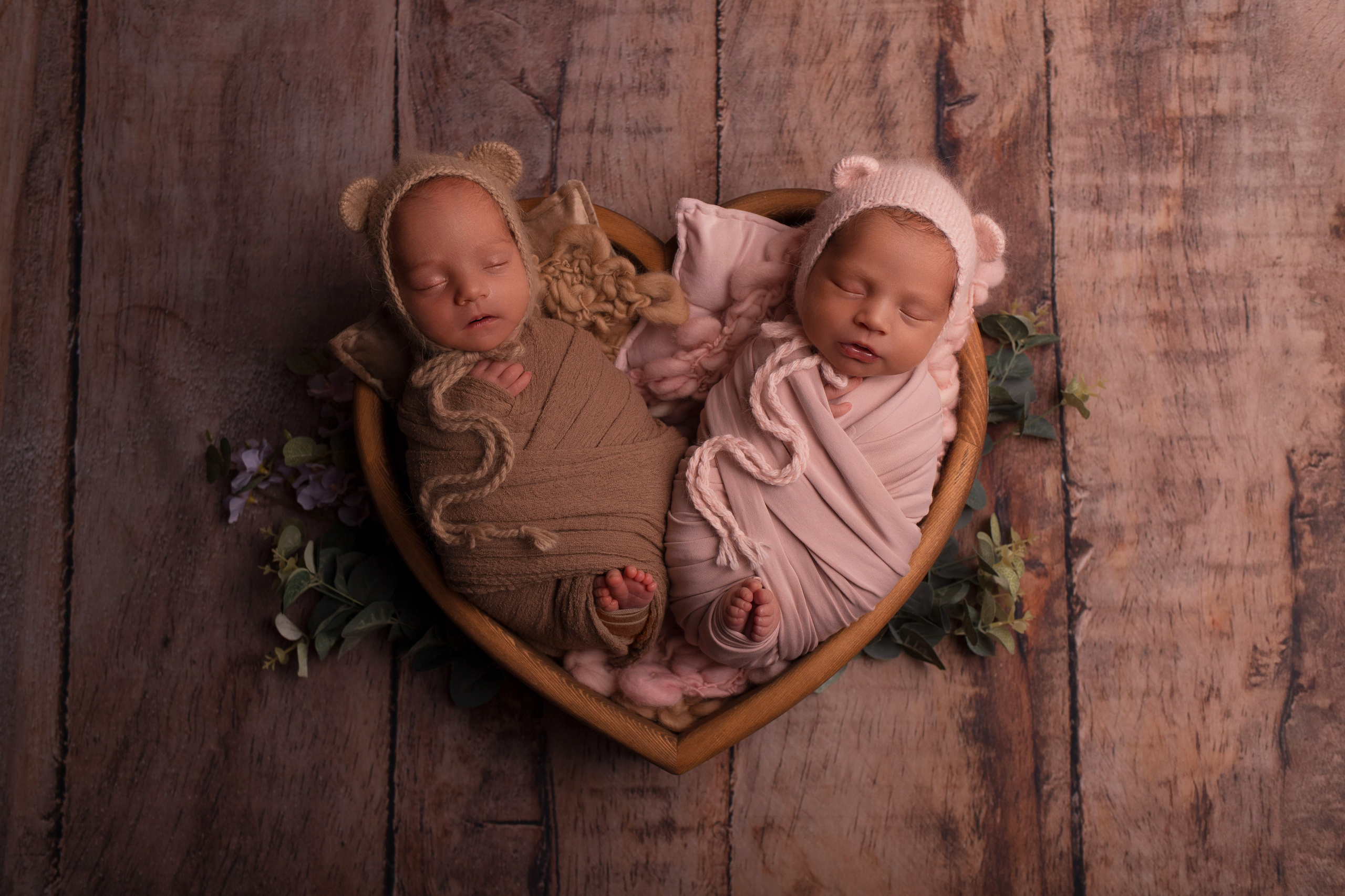 Девочки. Фотограф новорождённых Волгоград Волжский Дарья Рыскаль