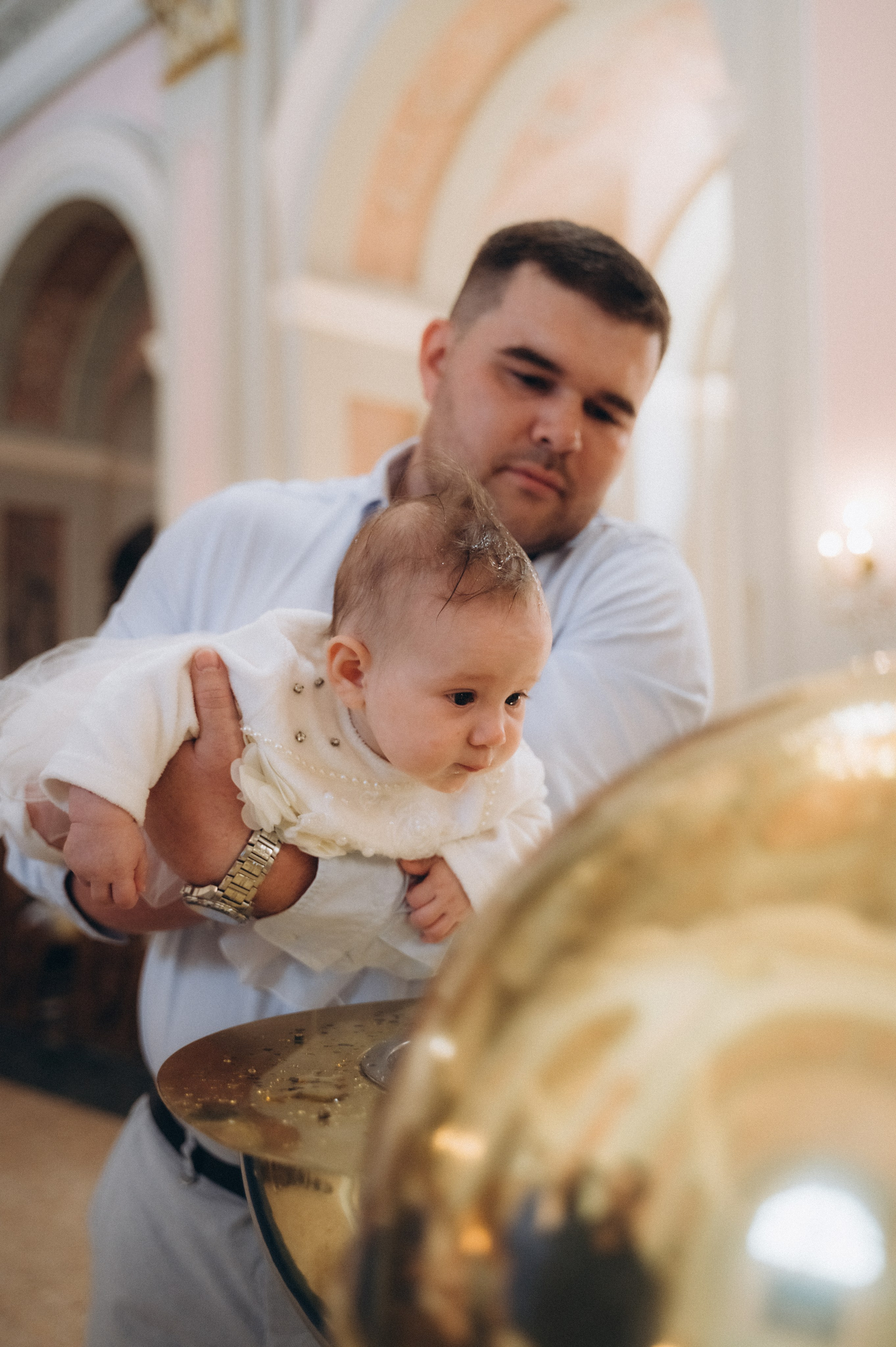 Крещение Василисы Архикафедральный костел Имени Пресвятой Девы Марии. Семейный фотограф в Минске Дарья Дреко