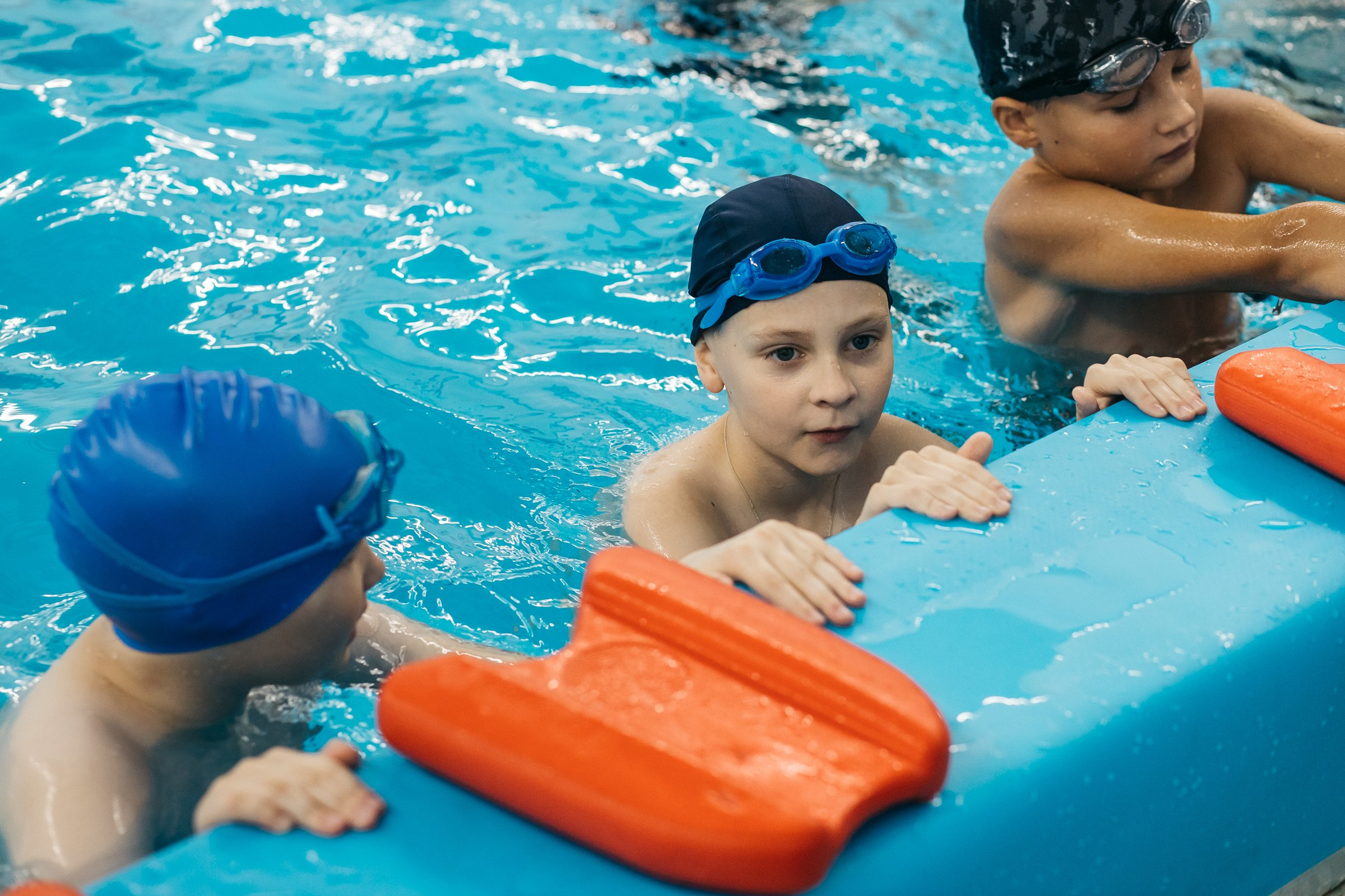 Открытие бассейна