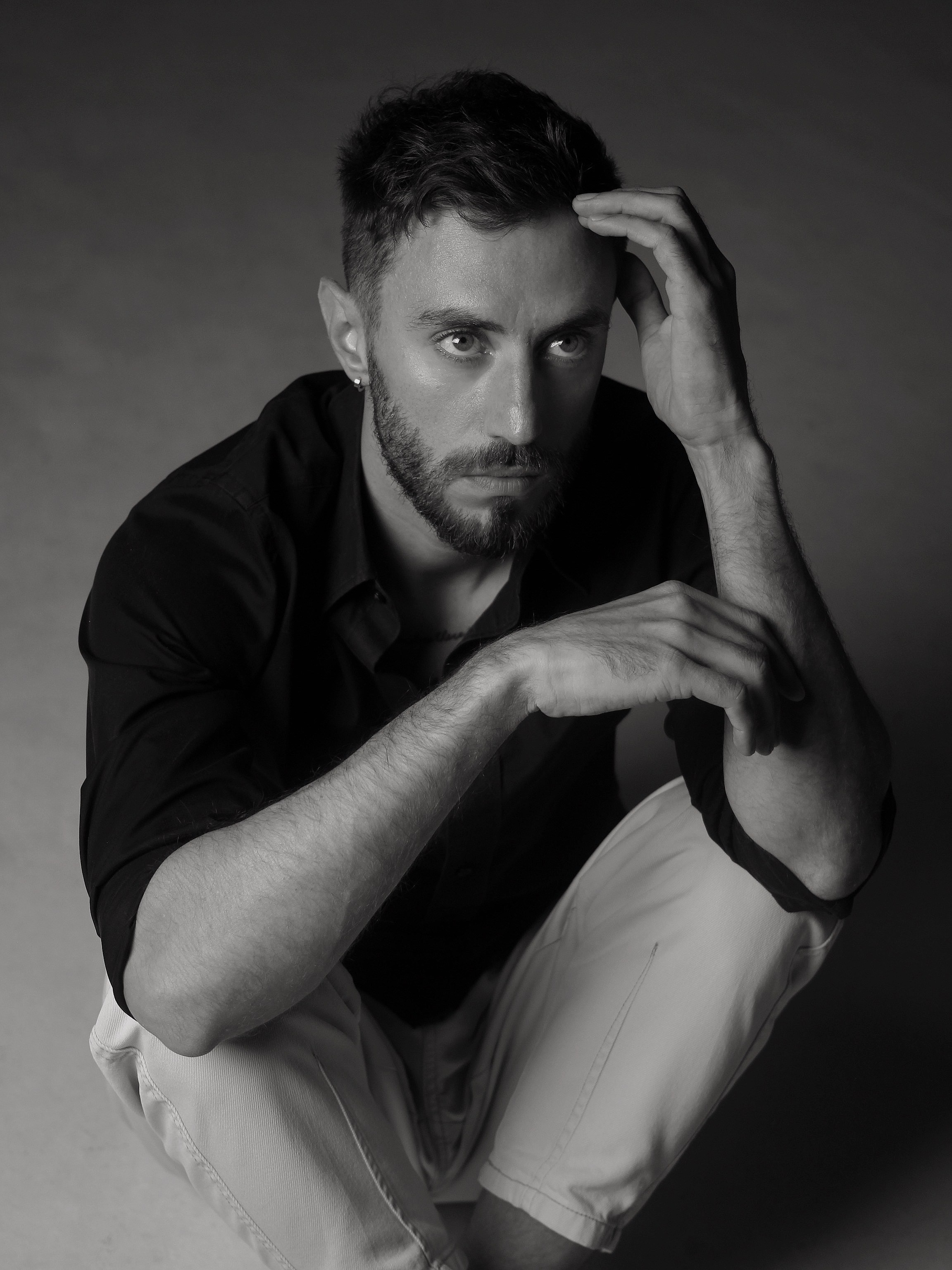 Иван, студия VOGUE. Photography Eva