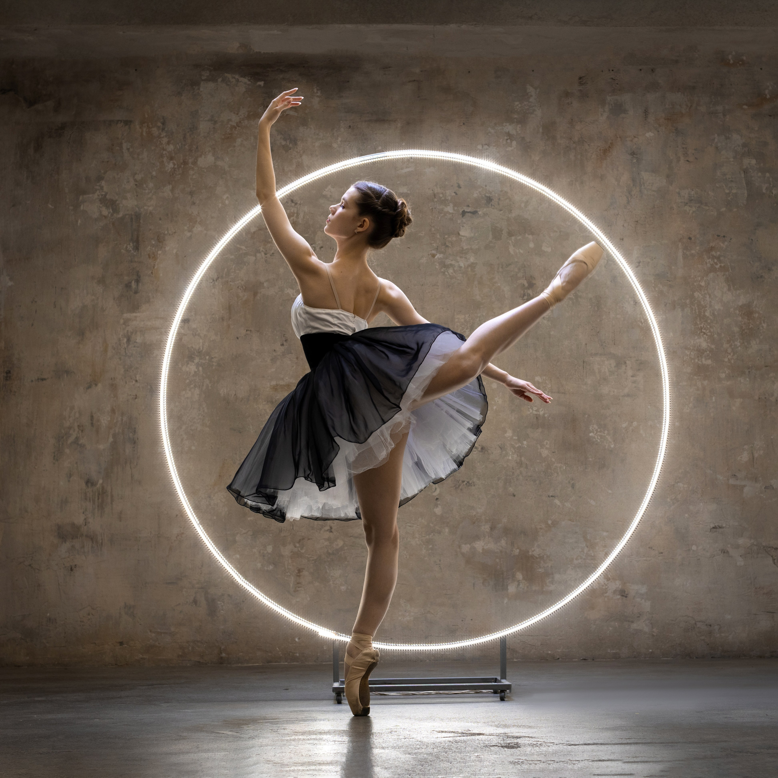 Балетная съёмка на белой циклораме и фонах. Балетный фотограф Алина Ханько — Душа Балета