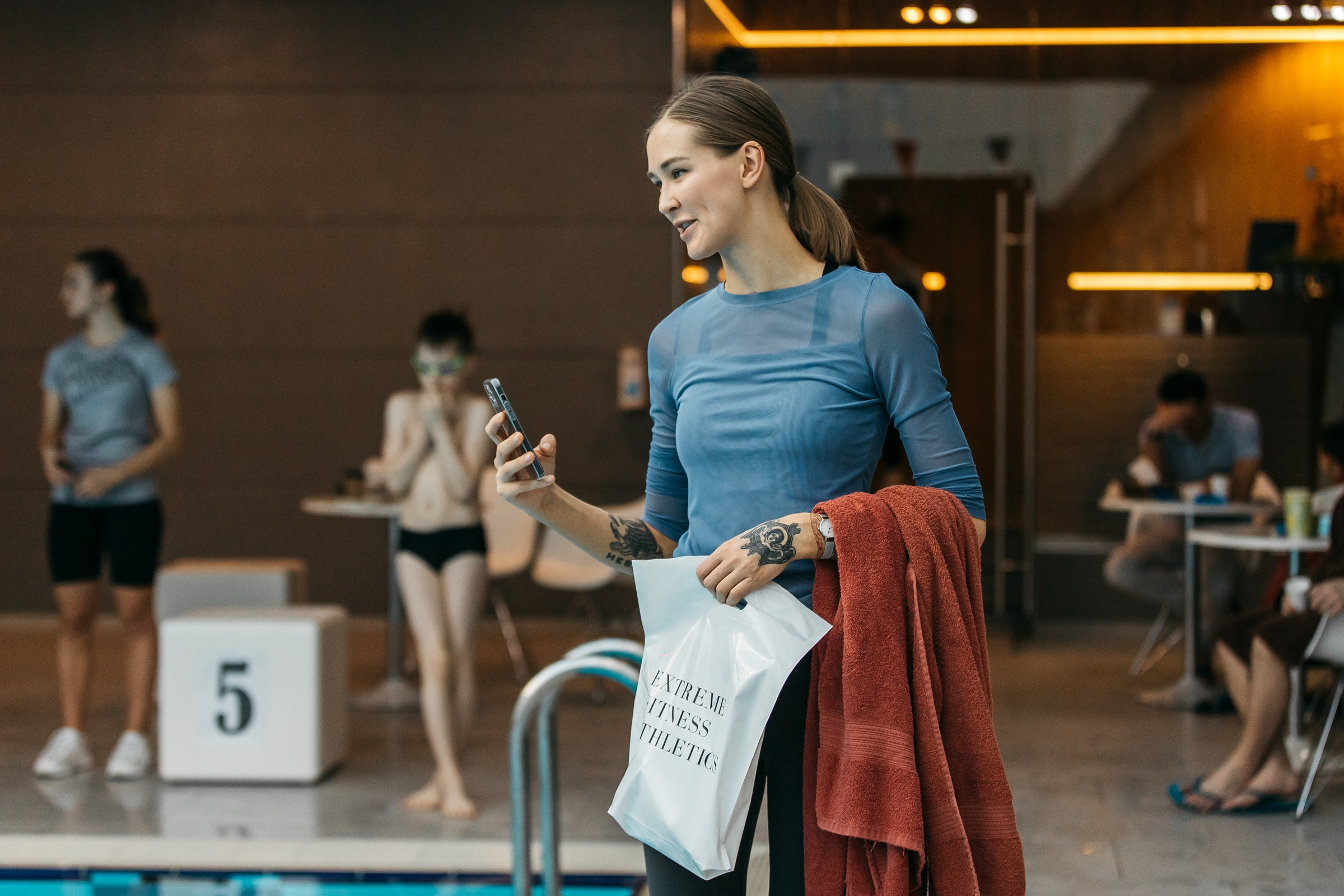 Соревнования по плаванию (зима)