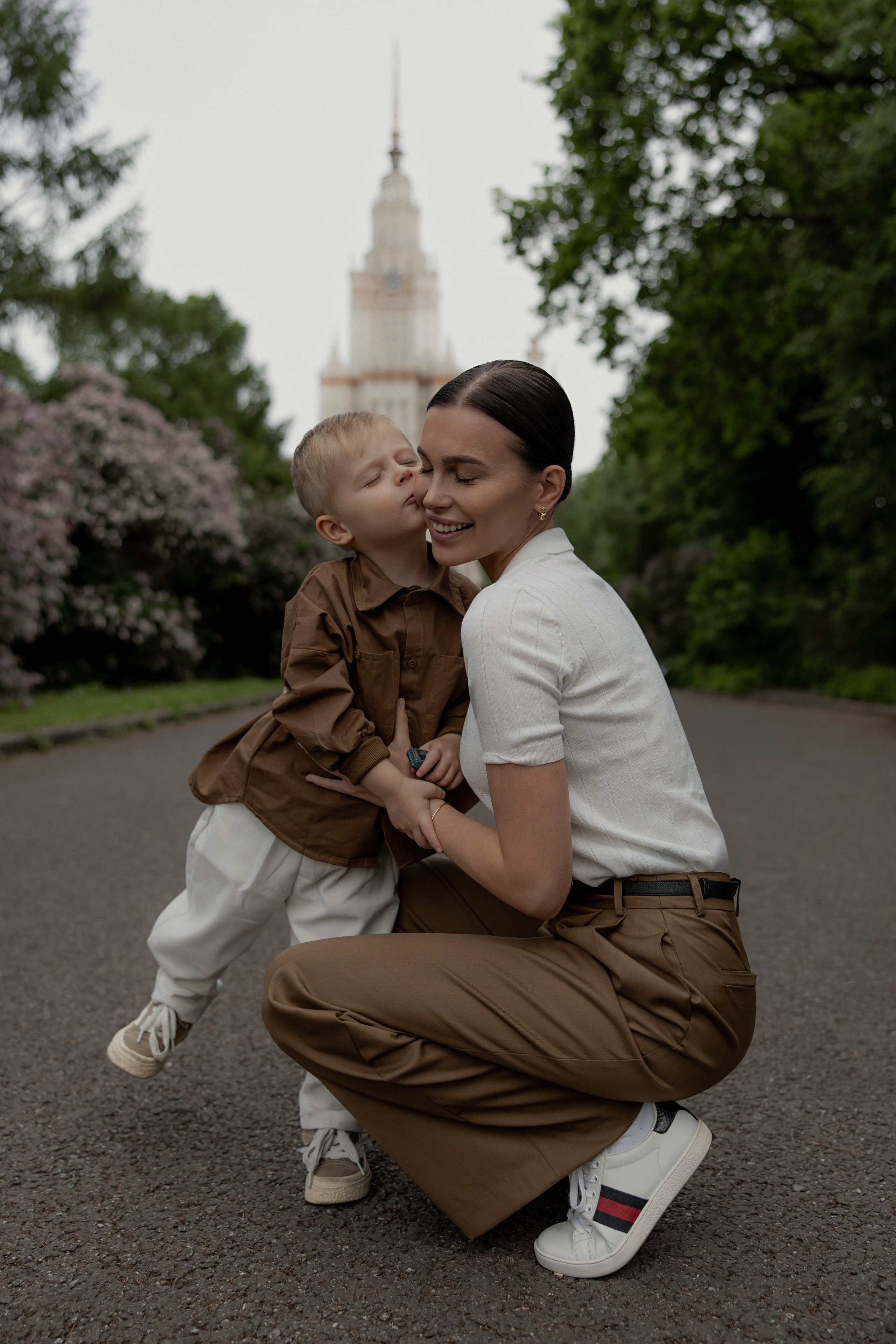 Фотосессия матери и сына. Женский и контент фотограф в Москве. Алла Поломарь