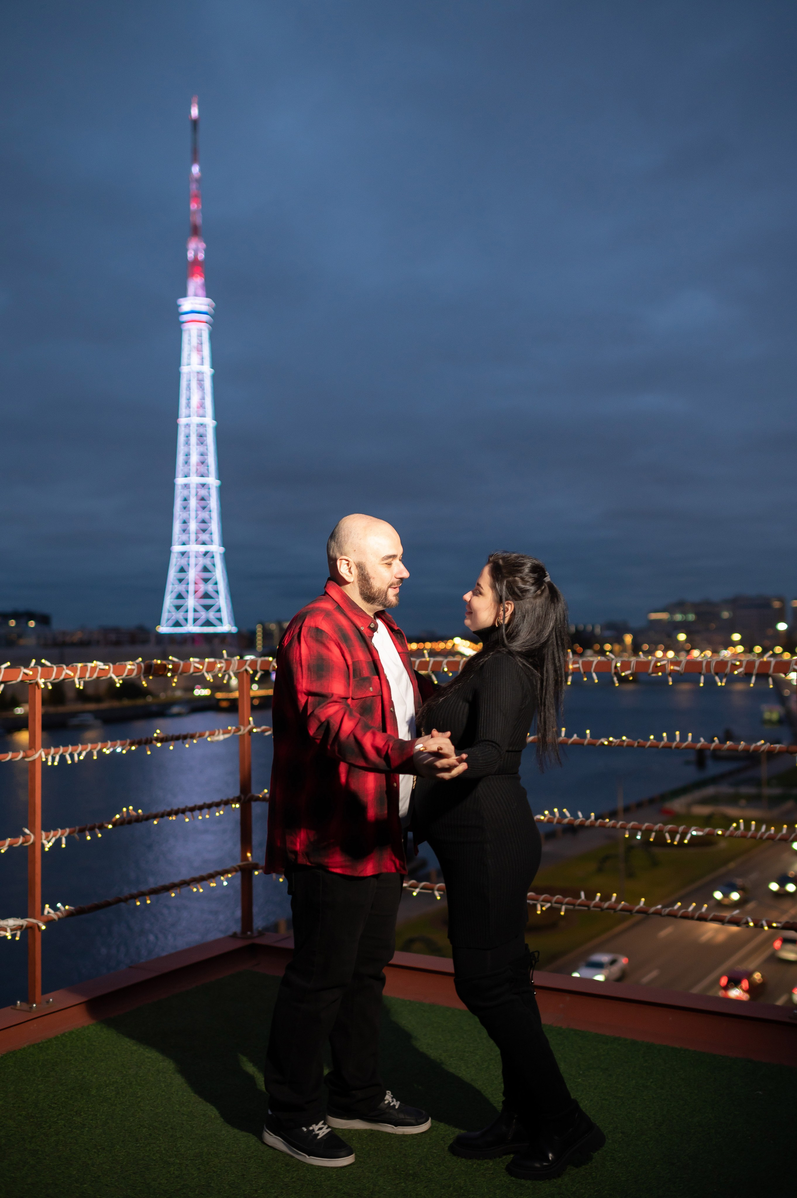 Гендер-пати на крыше Питера. Портретный, семейный и свадебный фотограф в Санкт-Петербурге и в Пушкине Ширяев Денис