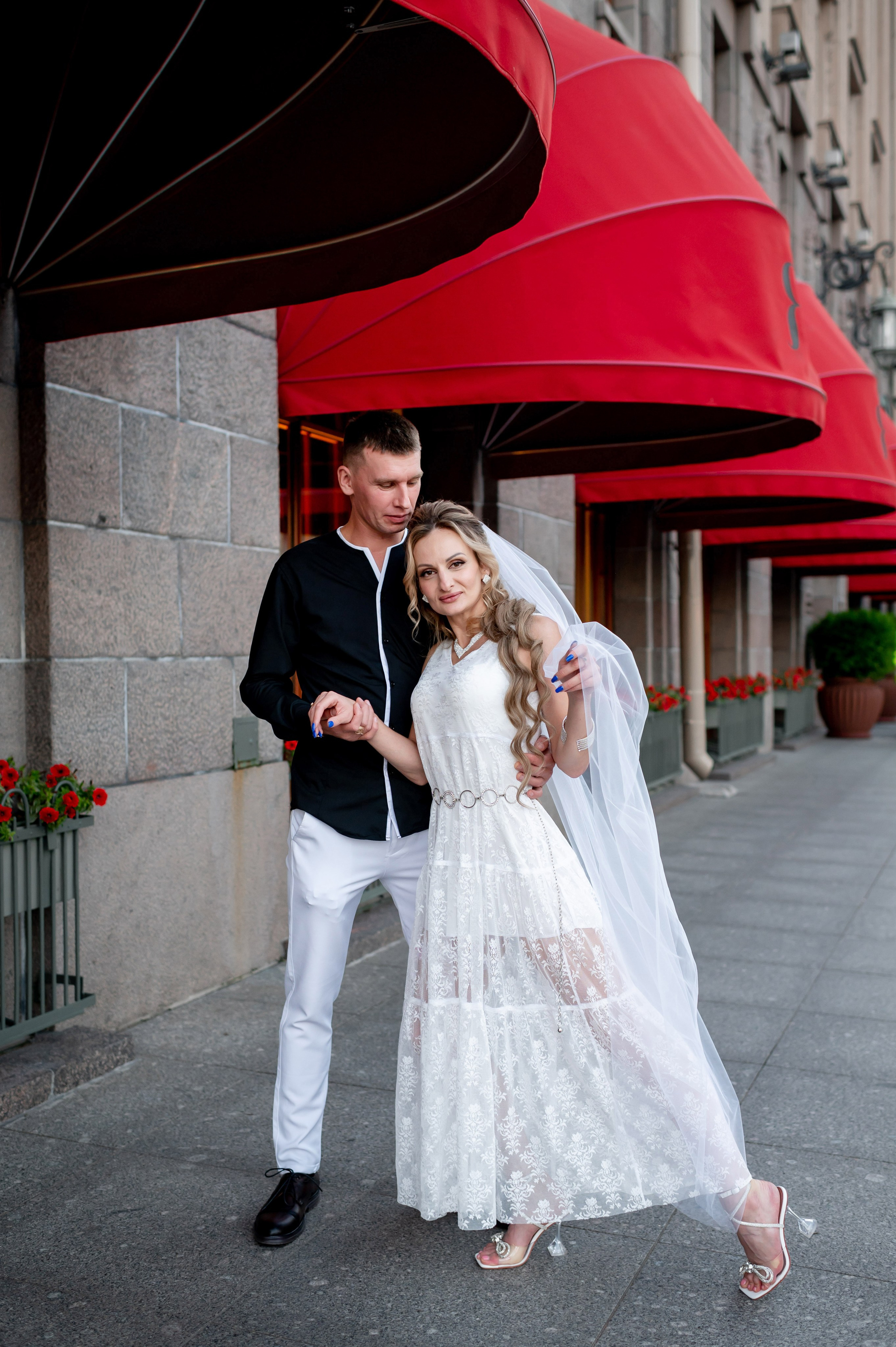 Екатерина и Андрей (свадебная фотосессия в вечернем Петербурге). Портретный, семейный и свадебный фотограф в Санкт-Петербурге и в Пушкине Ширяев Денис