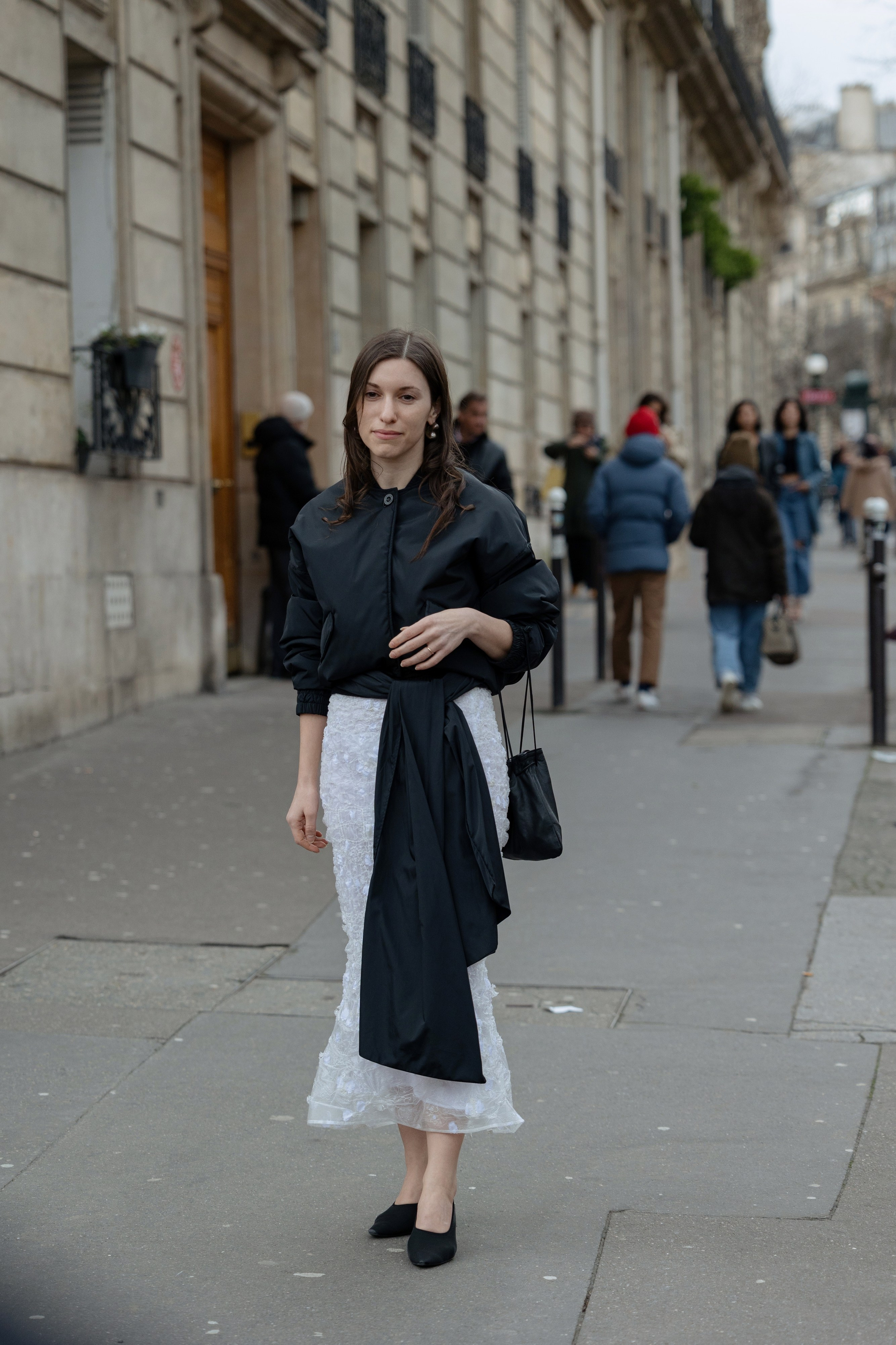 Cecilie Bahnsen PFW WOMENSWEAR FALL-WINTER 24/25. Photographer in Milan Ivan Goncharov