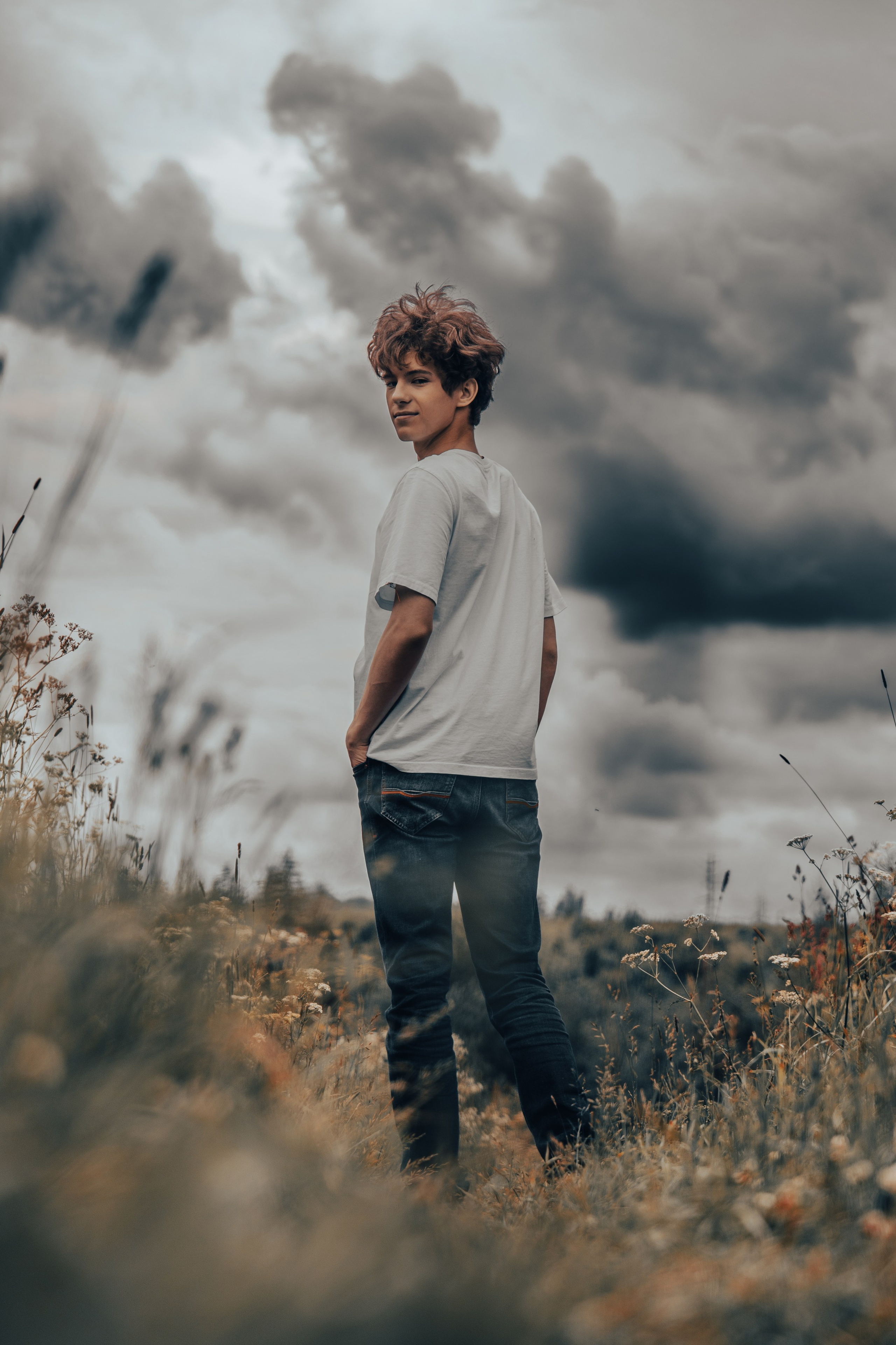 Фотосессия в поле. ТриМедиа Продакшн