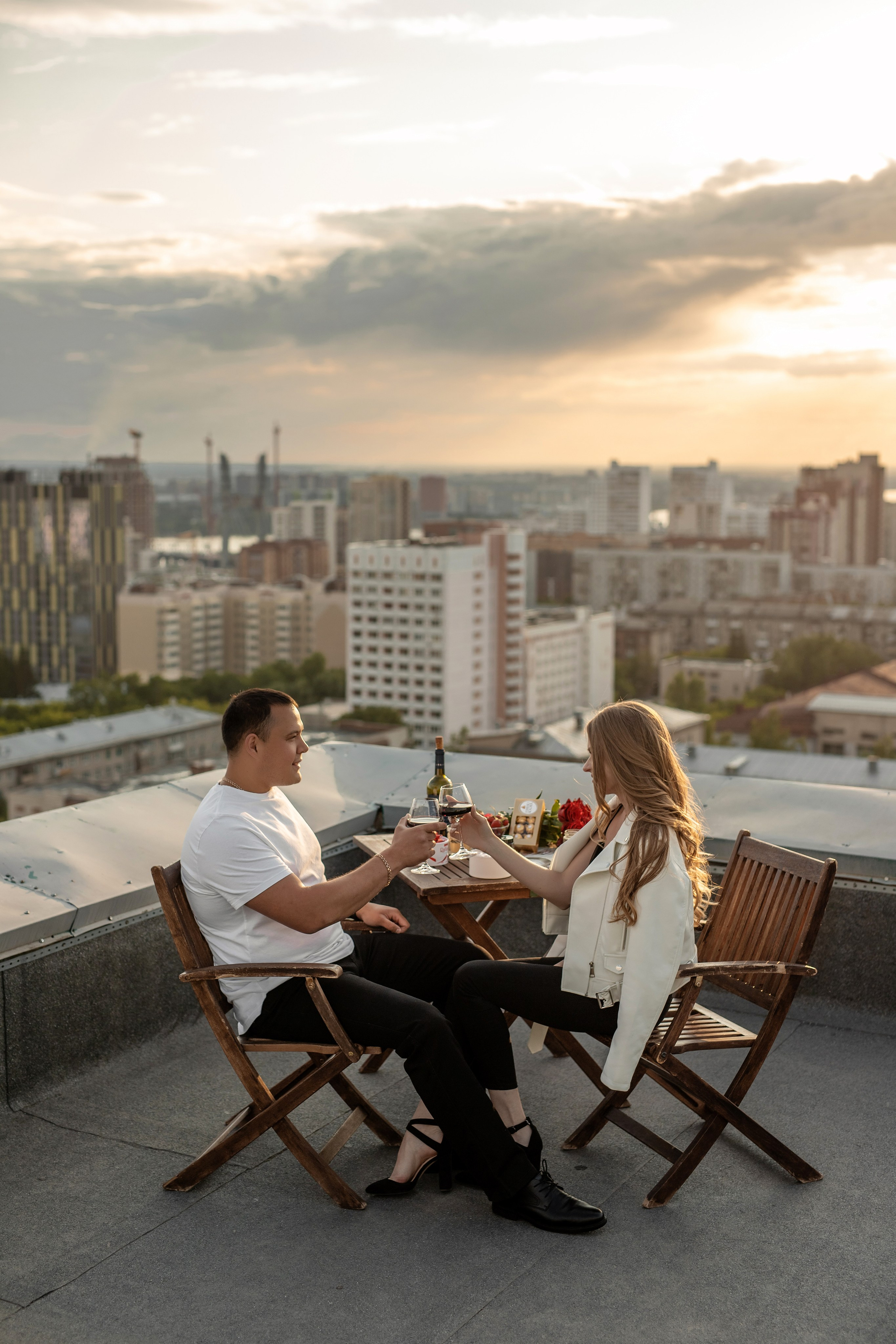 Свидание на крыше. Таня Давтян фотограф в Новосибирске
