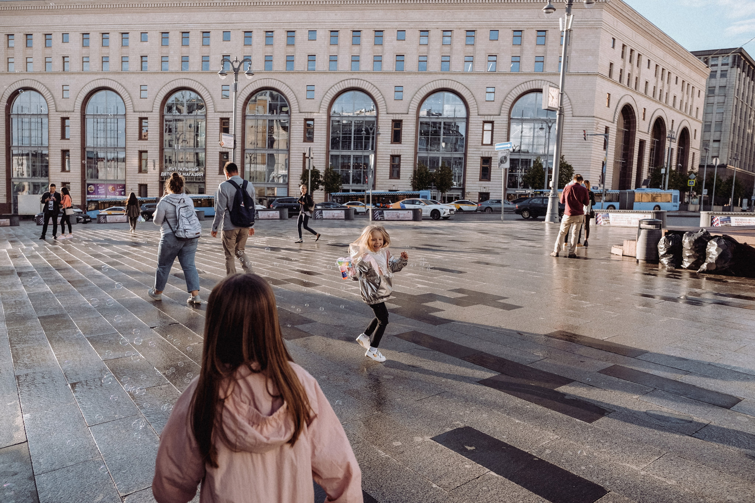 Маша, Злата и София. Семейный фотограф Москва