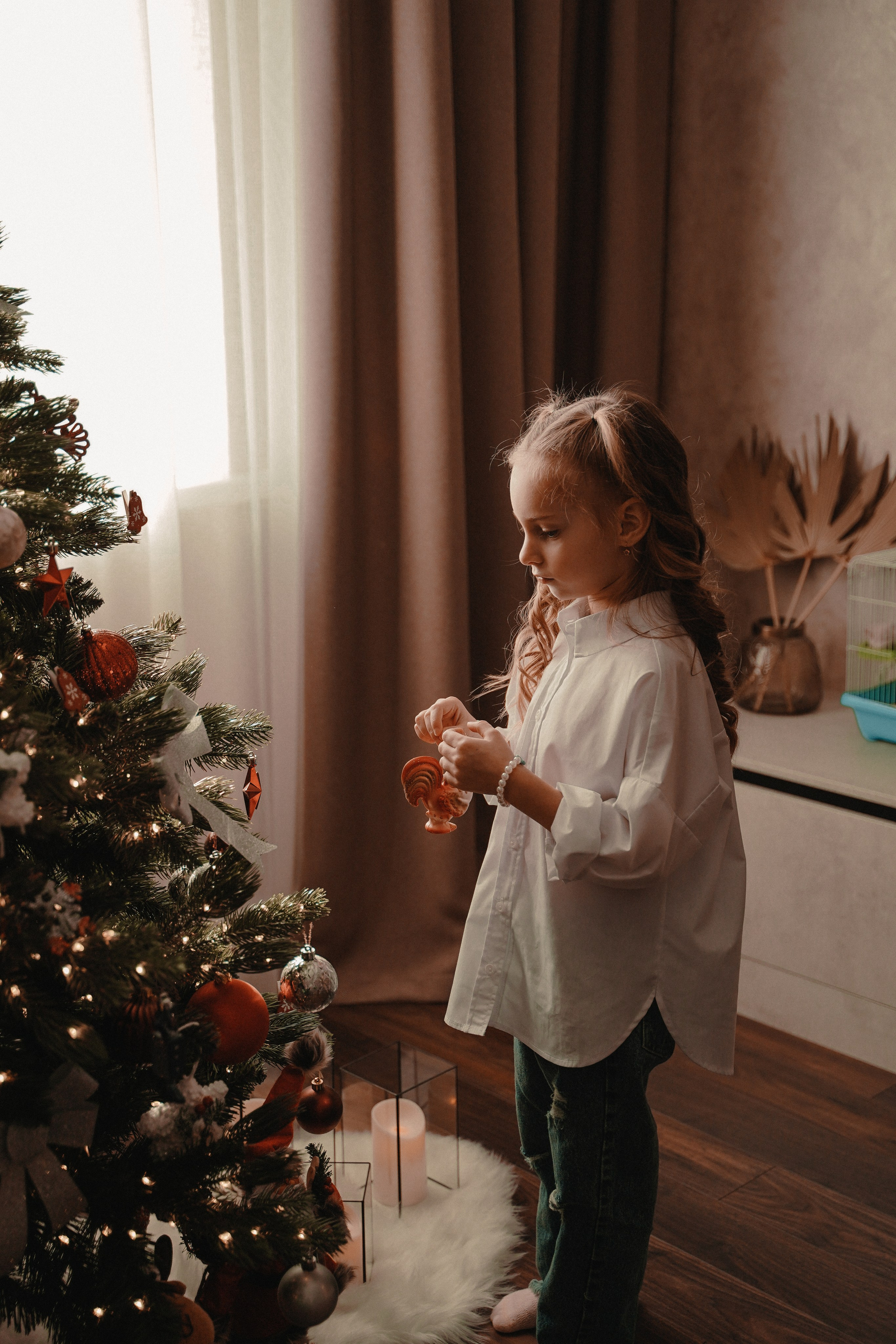 Домашняя Новогодняя фотосессия. Семейный и женский фотограф в Краснодаре Анастасия Приймак