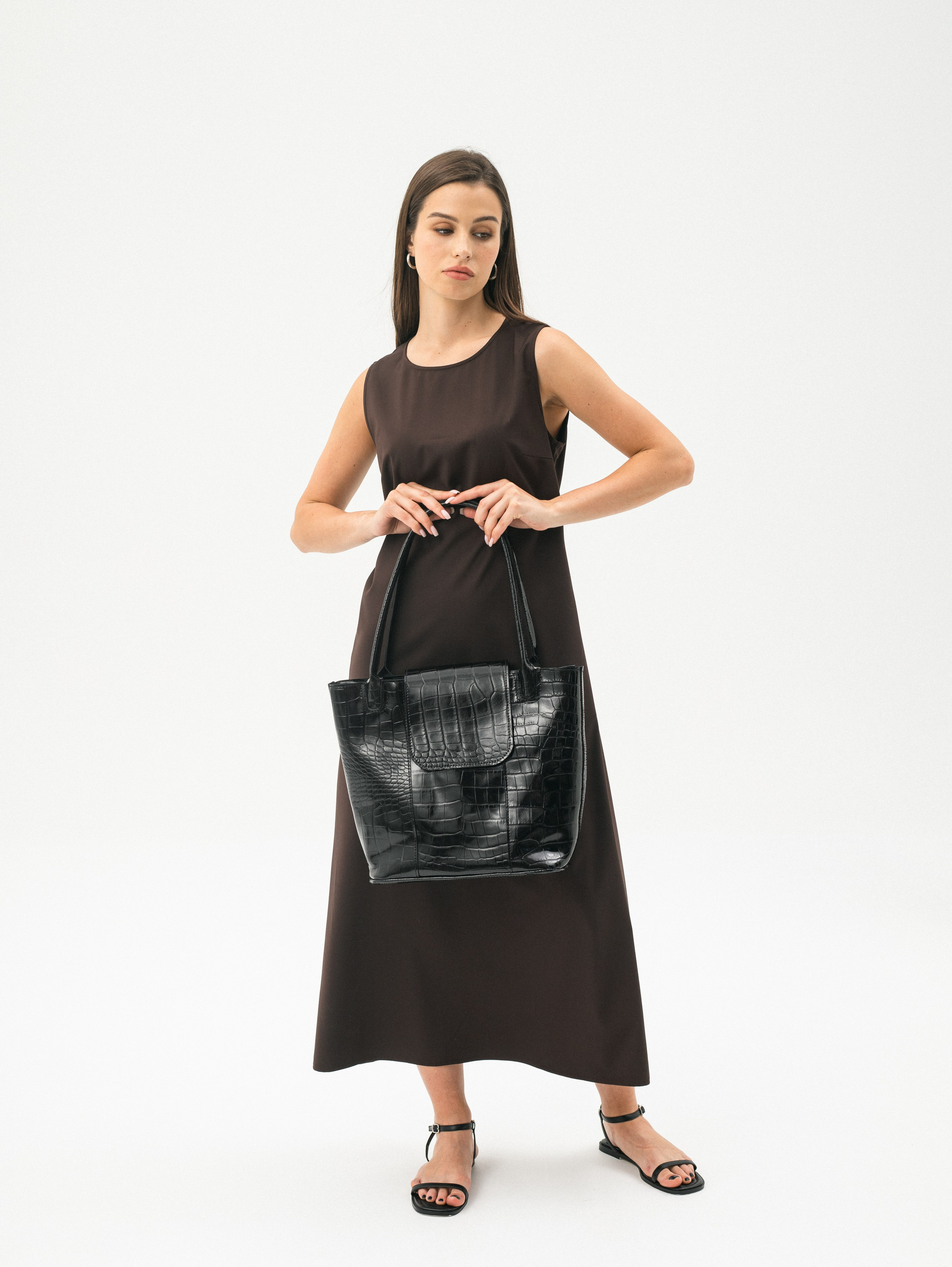 Модель 5Ш. Бренд Alligatore Biaco — это изящные изделия из натуральной кожи