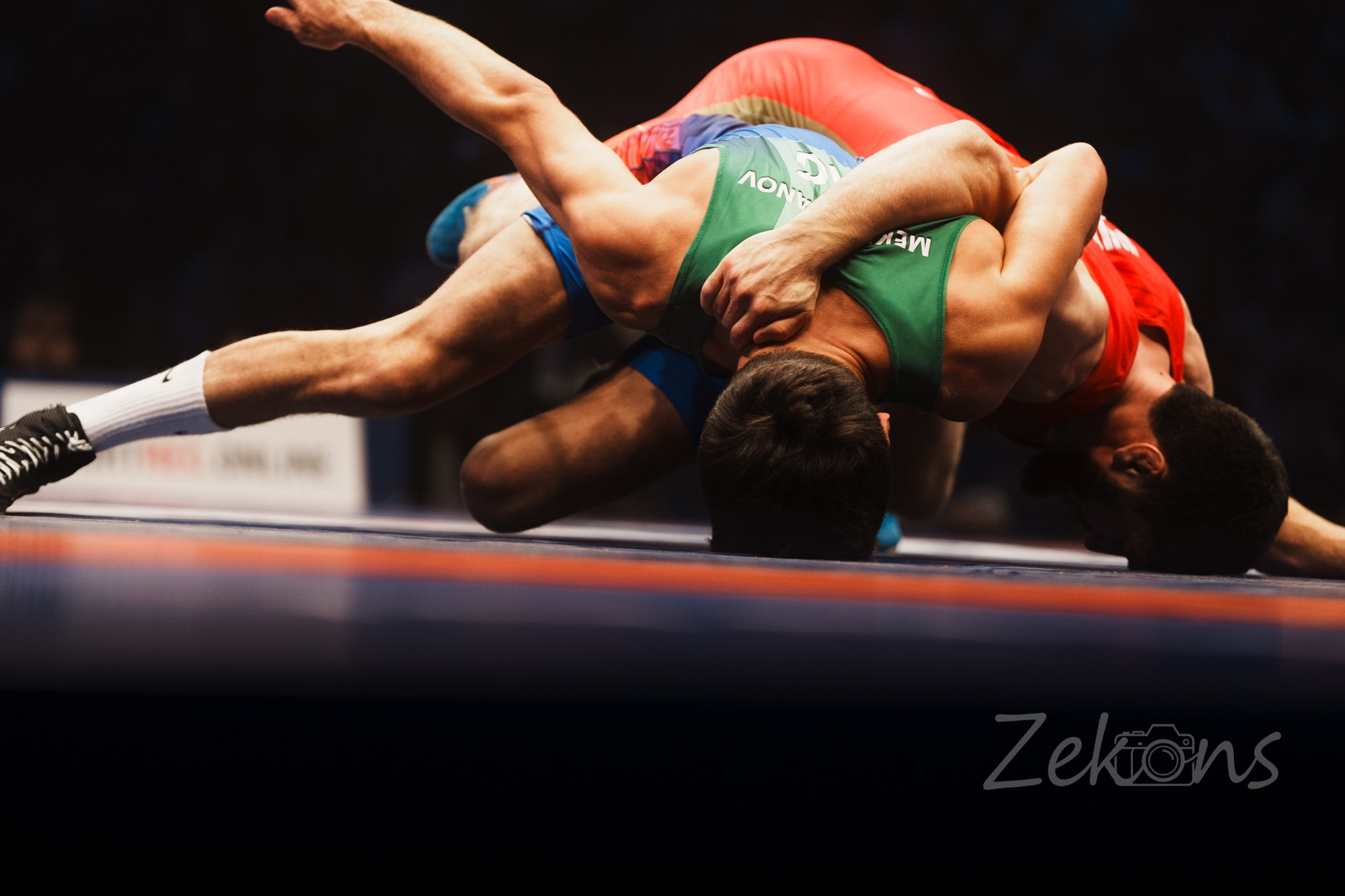 Чемпионат России по вольной борьбе 2025 (Москва). Zekons. Фото, видео, нейросети