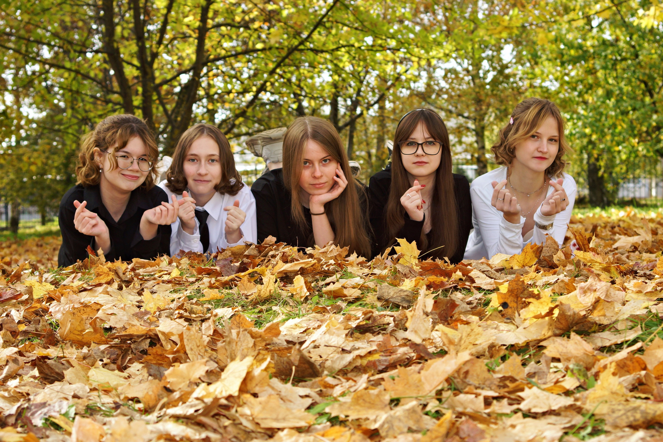 Осенняя фотосессия в школе г. Йошкар-Ола