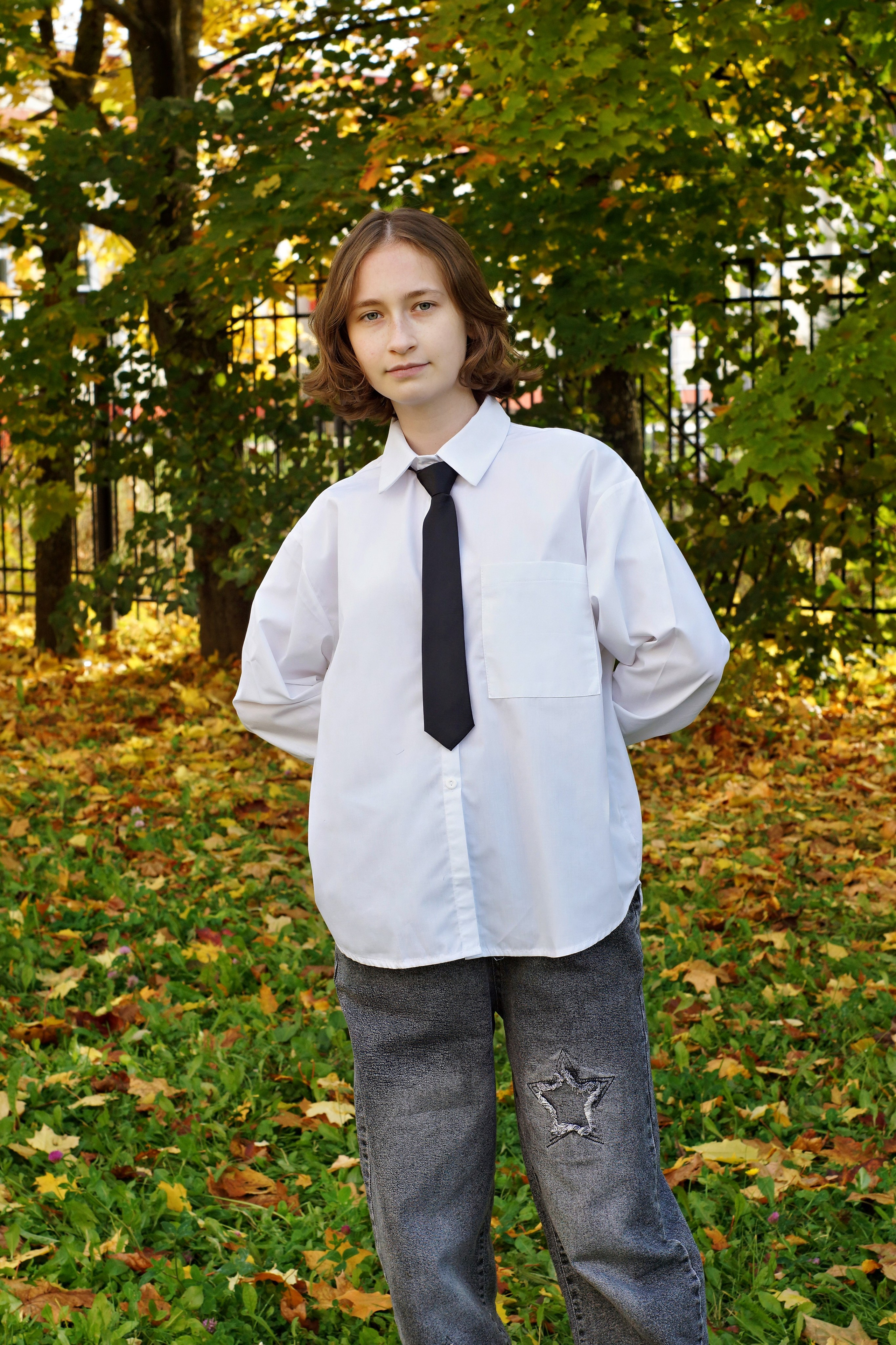 Осенняя фотосессия в школе г. Йошкар-Ола