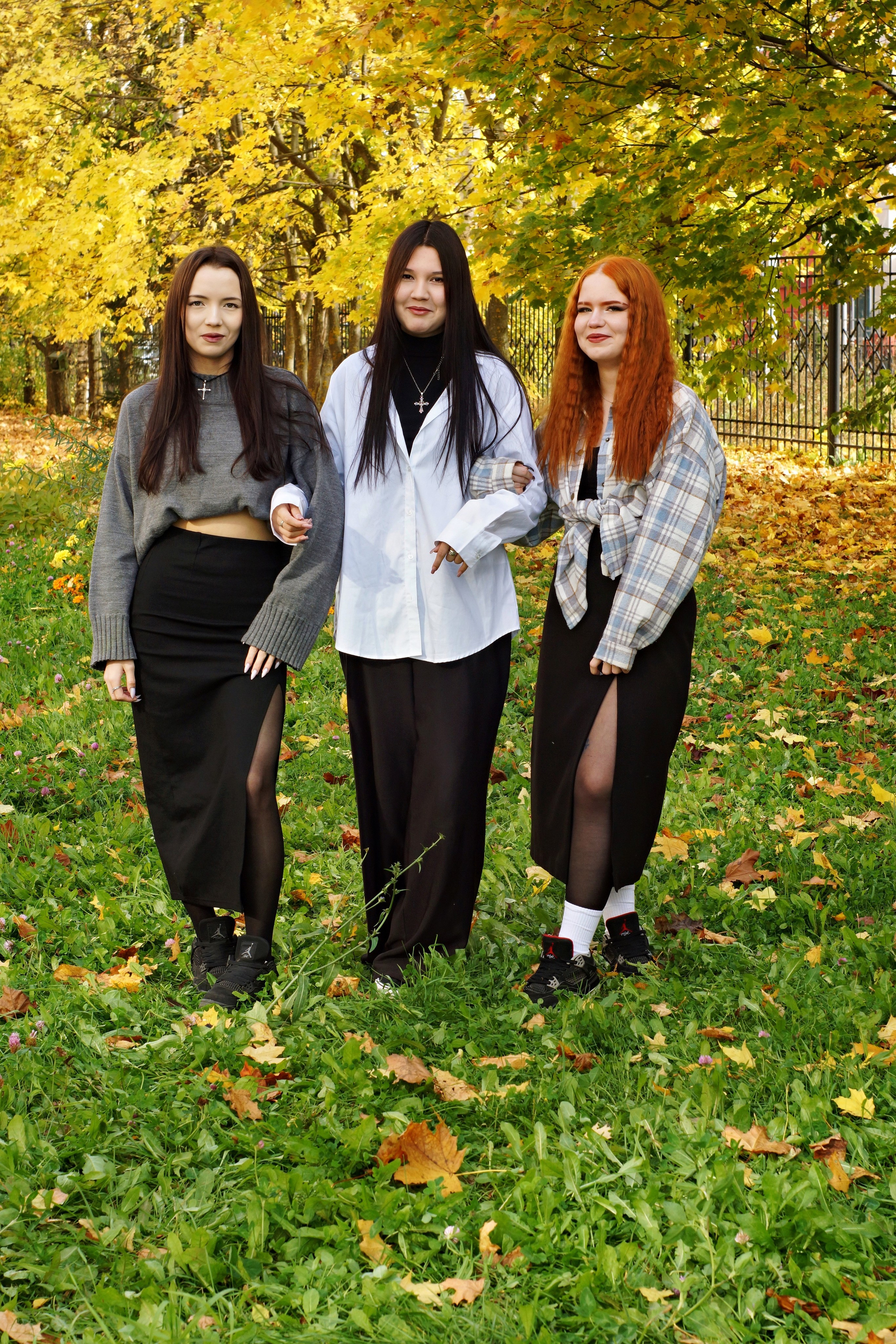 Осенняя фотосессия в школе г. Йошкар-Ола