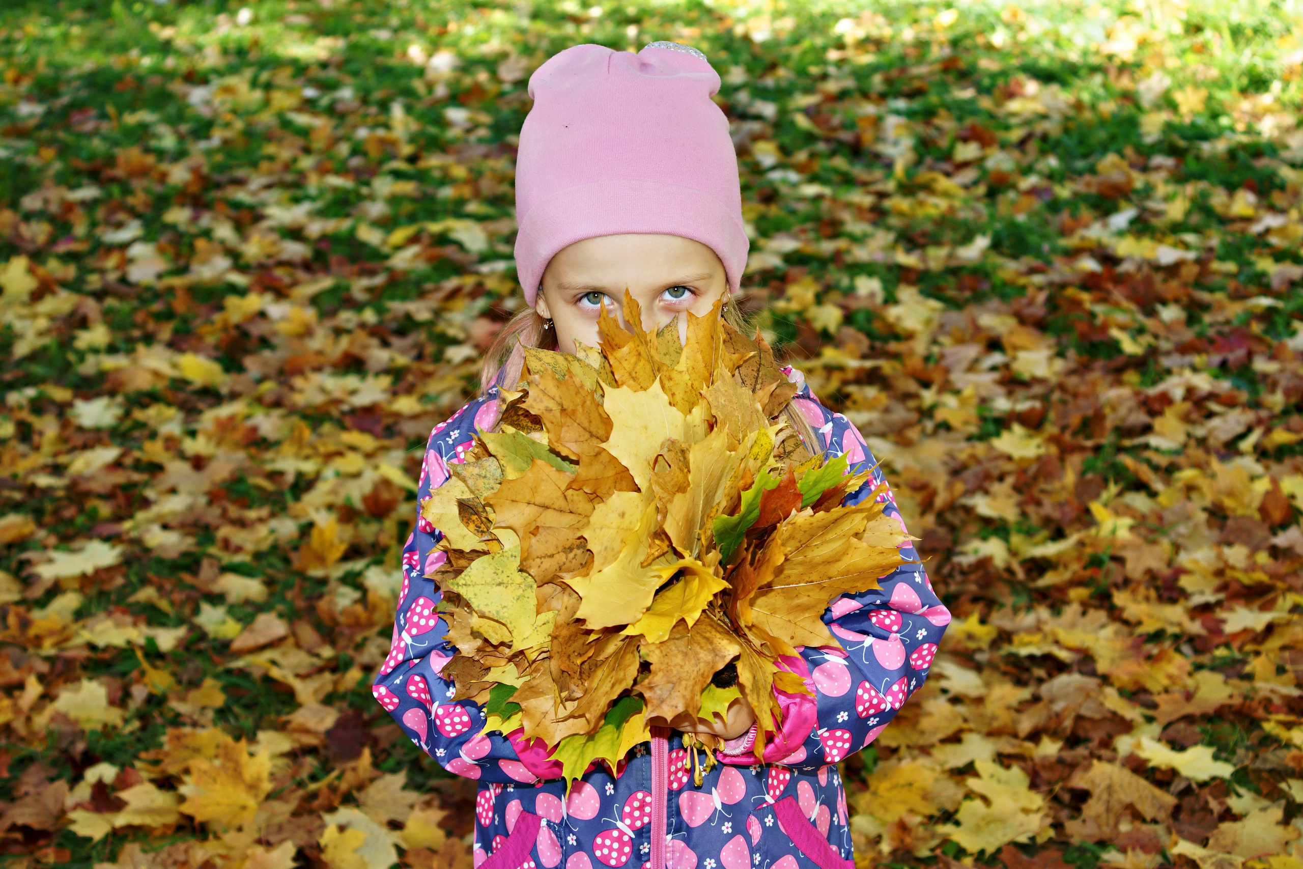 Осенняя фотосессия в детском саду г. Йошкар-Ола