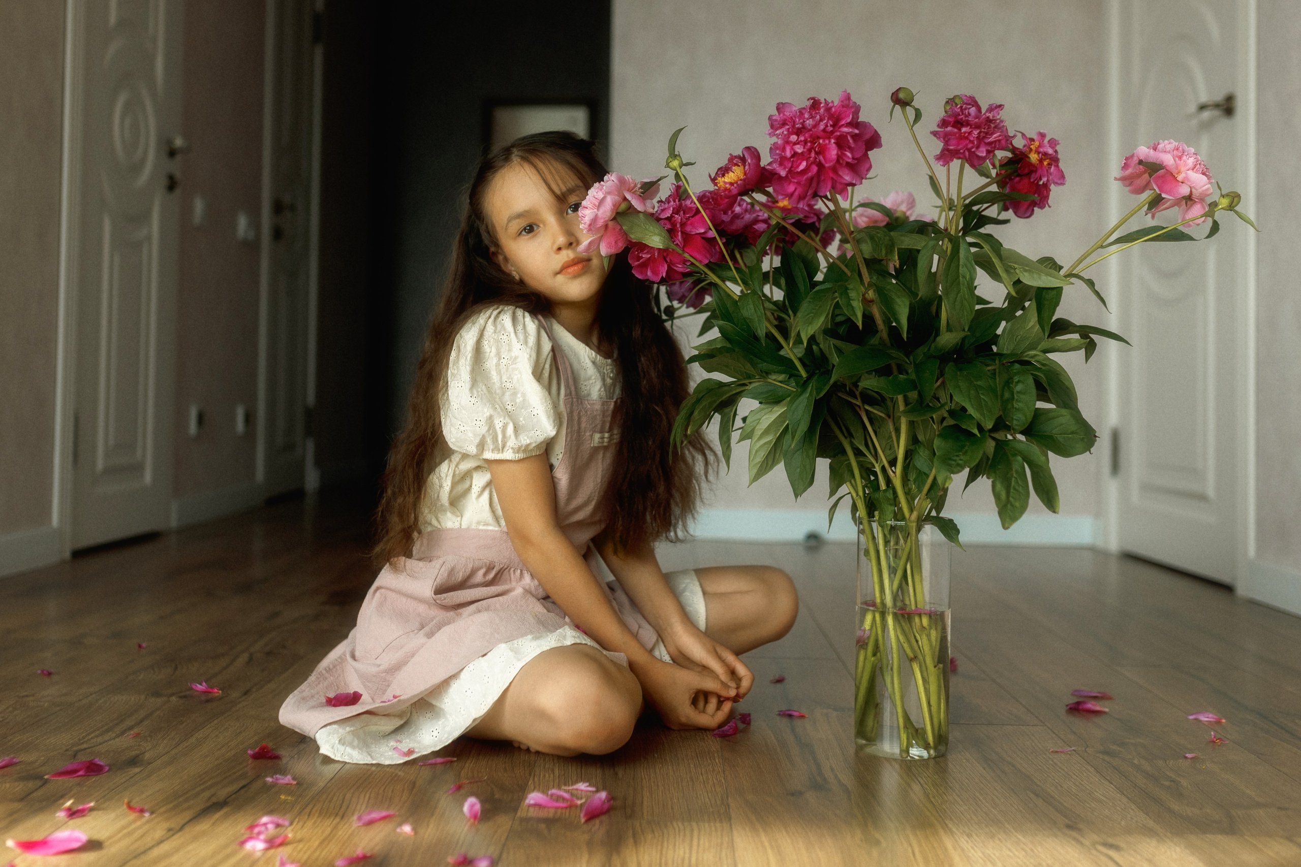 Портреты с цветами. Детский и семейный фотограф г. Чебоксары Оля Горбунова