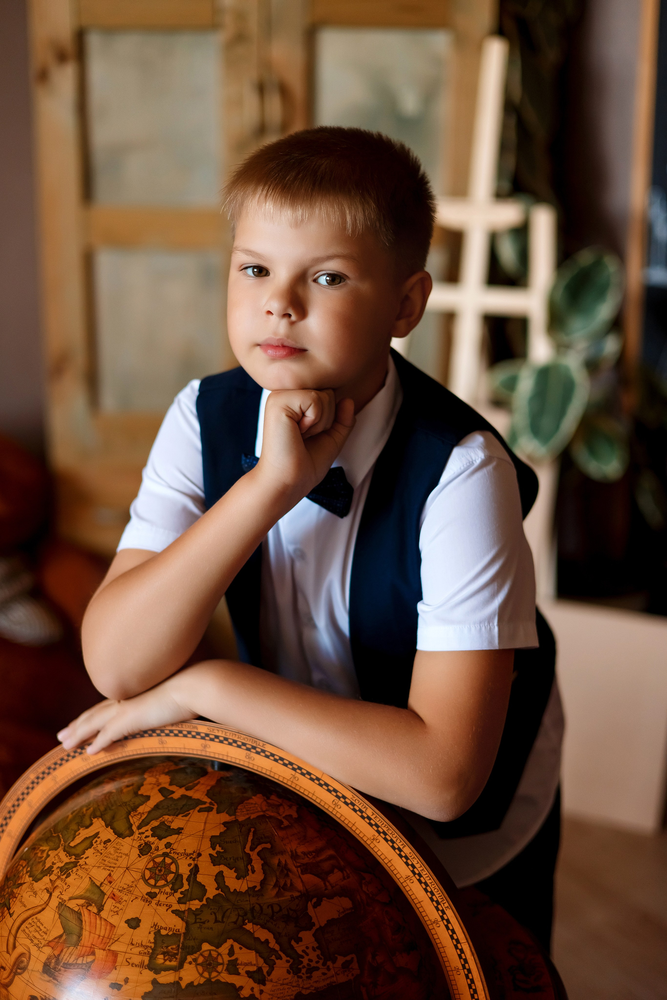 4 класс фотосессия в фотостудии. Фотограф Любовь Корниенко, Примоский край