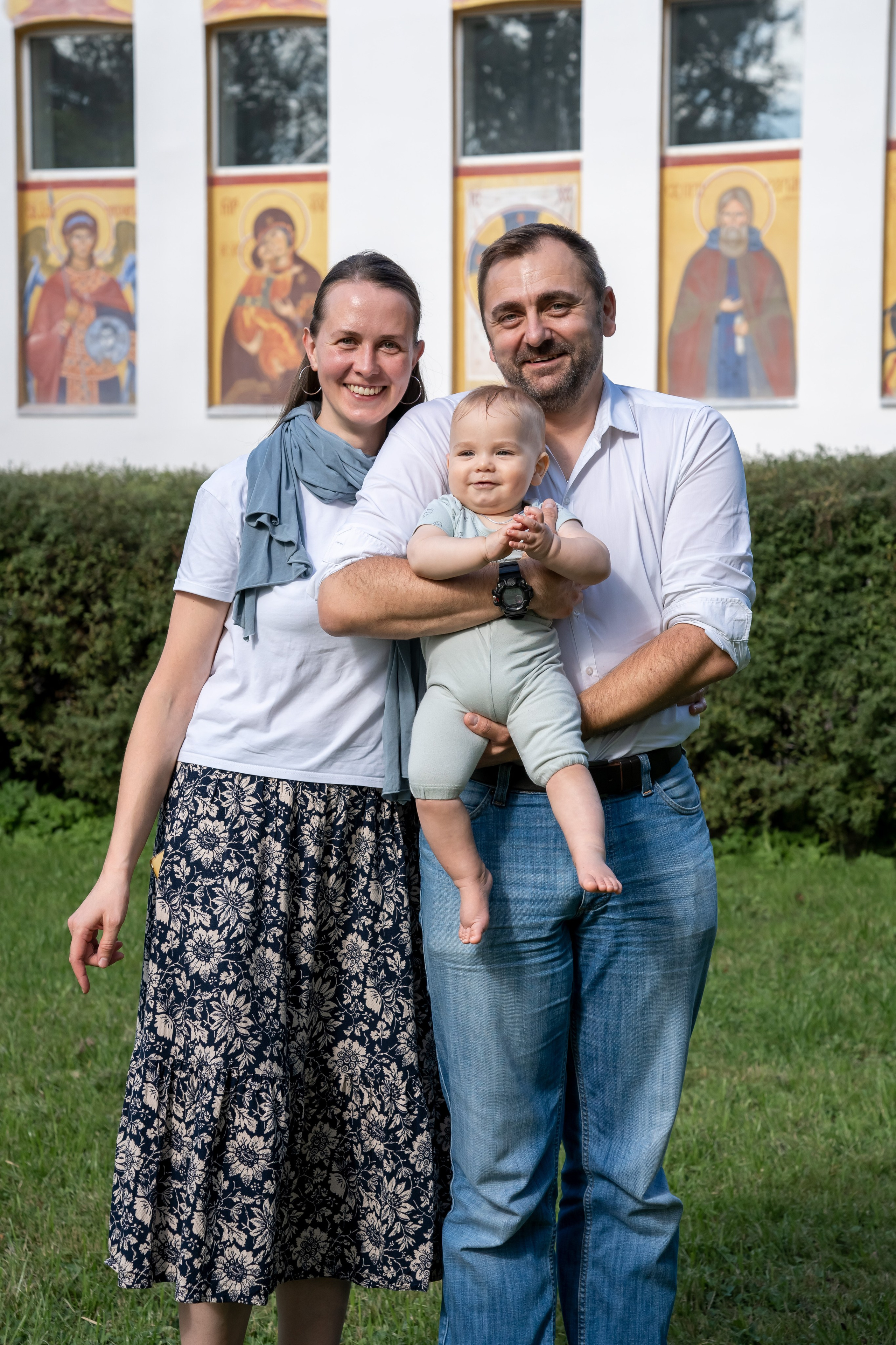 Крещение Савелия. Студийный и портретный фотограф в САНКТ-ПЕТЕРБУРГЕИрина Махаон