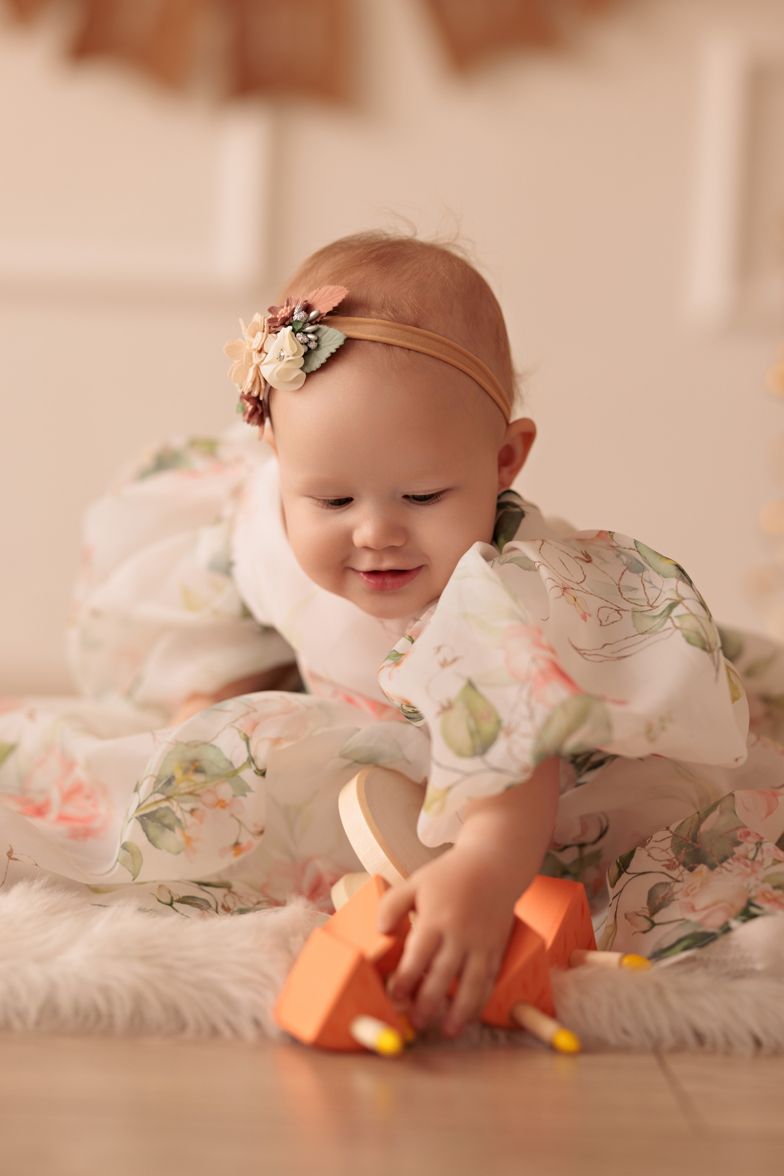 Вере 1 годик. Детский и семейный фотограф в Чите Анастасия Шубина