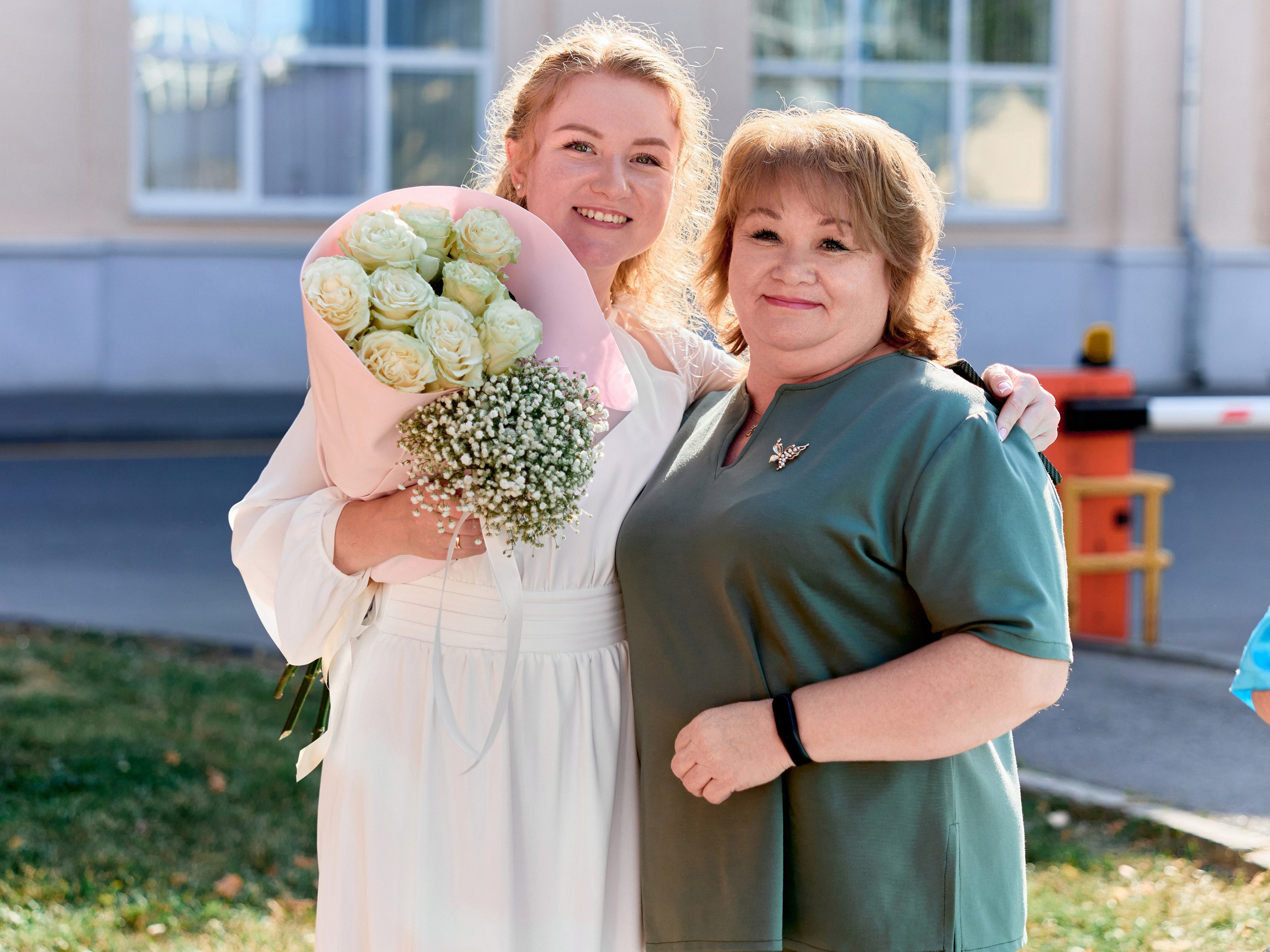 Свадебная прогулка в парке Горького в Москве